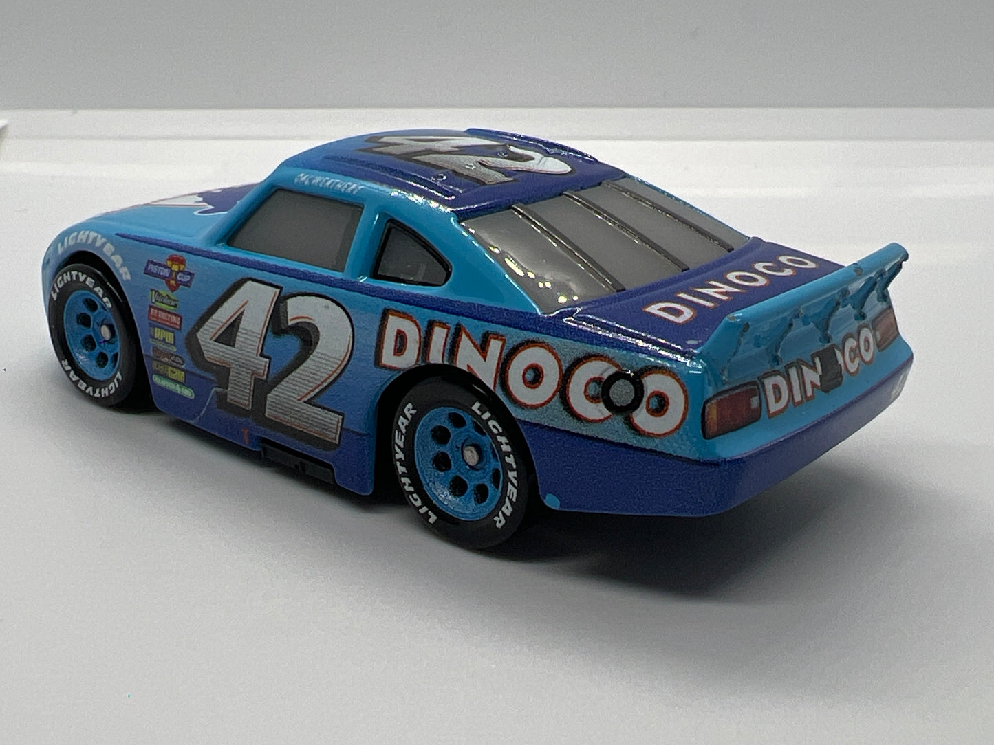 Disney Pixar Cars 3 #42 Cal Weathers Dinoco Blue Loose