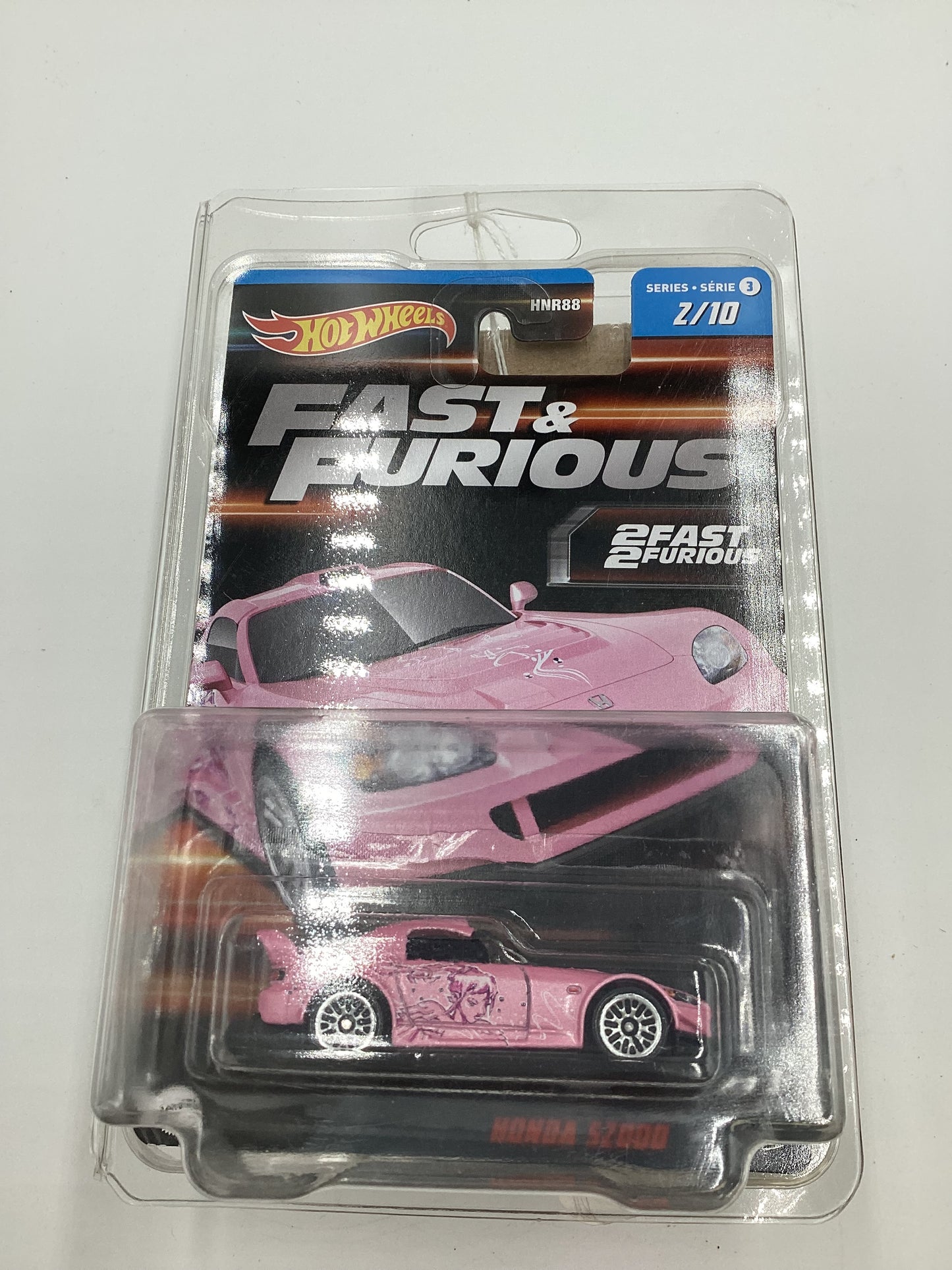 2023 Hot Wheels Fast and Furious Series 3  #2 Honda S2000 Pink W/ protector
