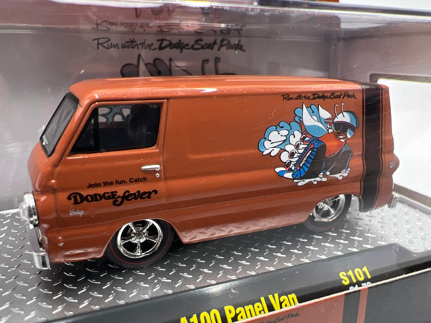 M2 Machines 1967 Dodge A100 Panel Van Brown S101