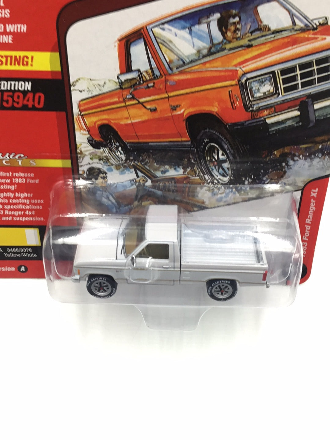 VHTF JL WHITE Lightning 1983 Ford offers Ranger XL!!!!