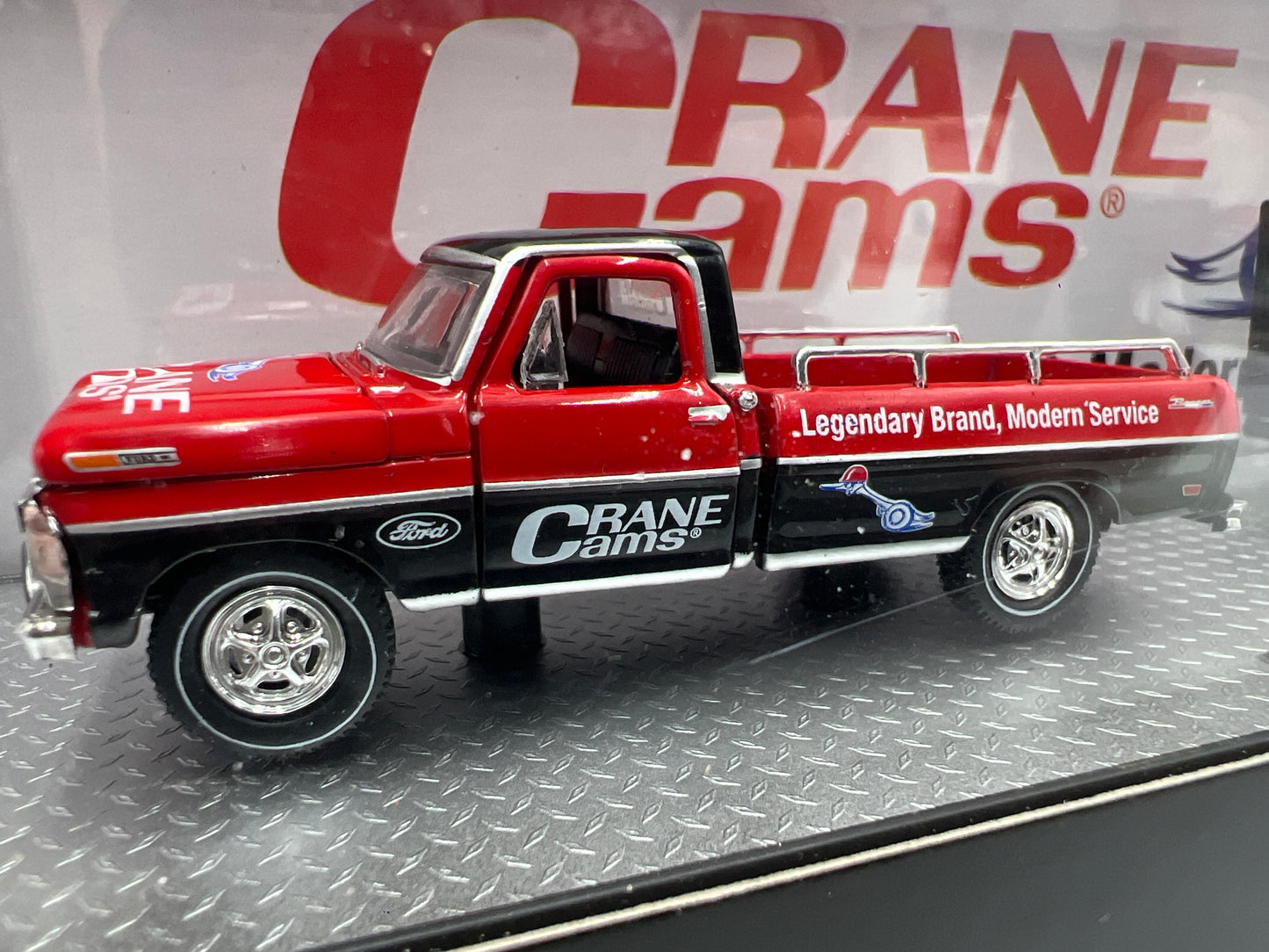 M2 Machines Auto Haulers Crane Cams 1969 Ford F-100 Ranger & 1966 Ford Mustang Gasser R49