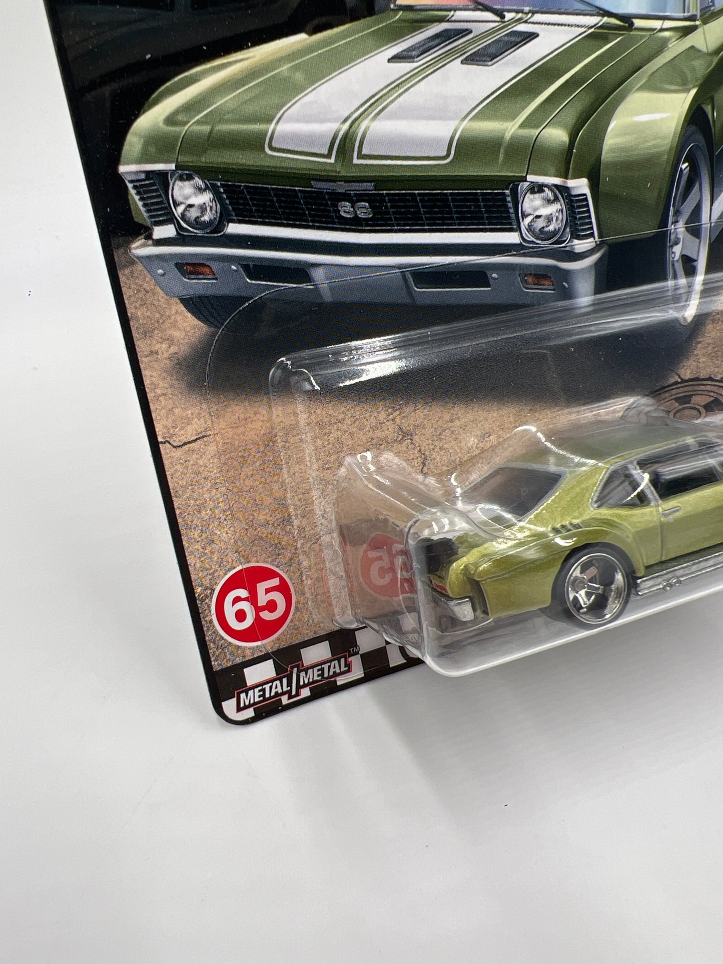 Hot Wheels Premium Boulevard #65 Custom 70 Chevy Nova Green 265B