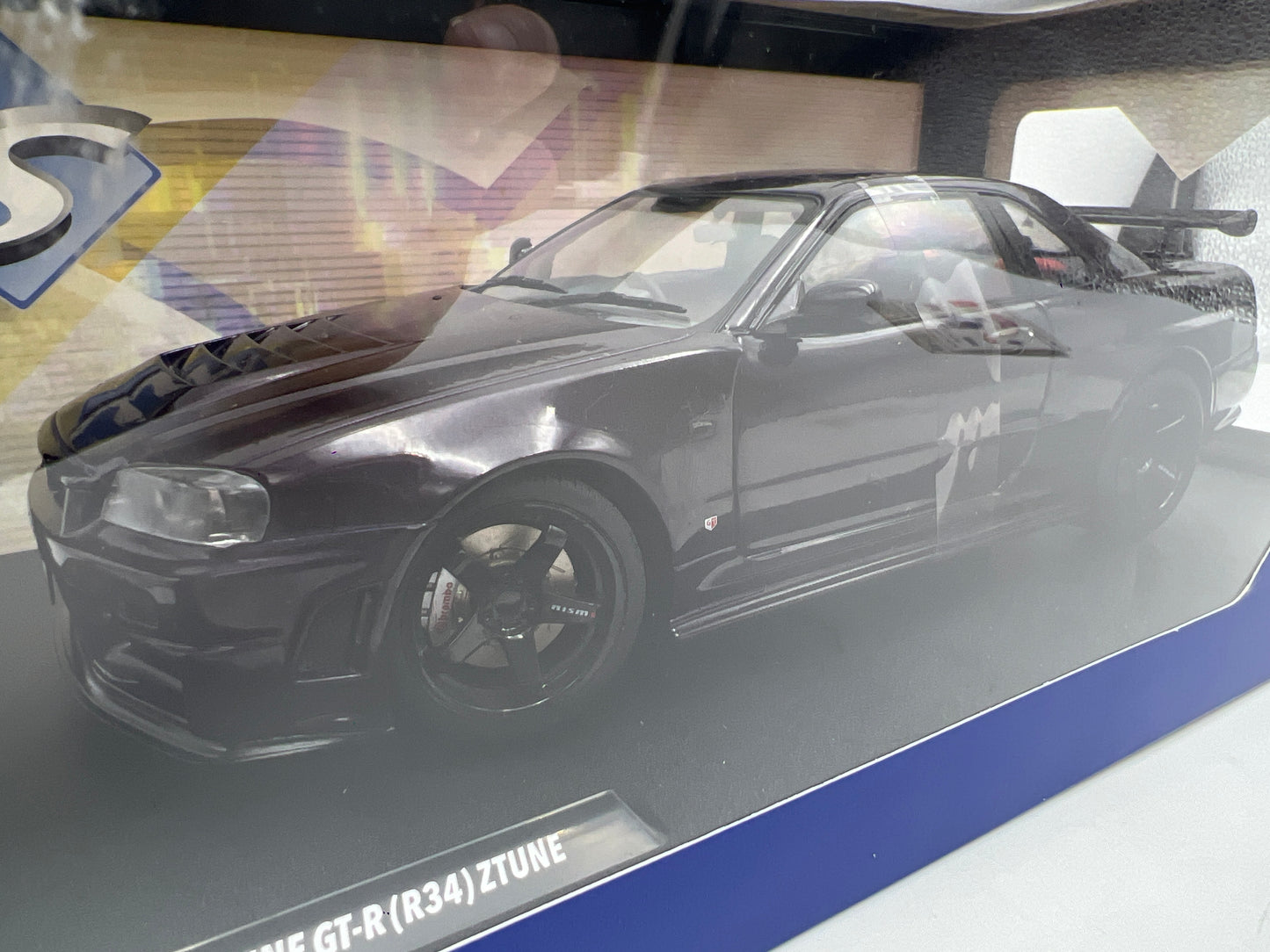 Solido 1:18 Scale Nissan Skyline GT-R R34 ZTune Purple