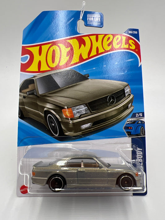 2025 Hot Wheels J Case Wild Widebody #186 89 Mercedes-Benz 560 SEC AMG 91C