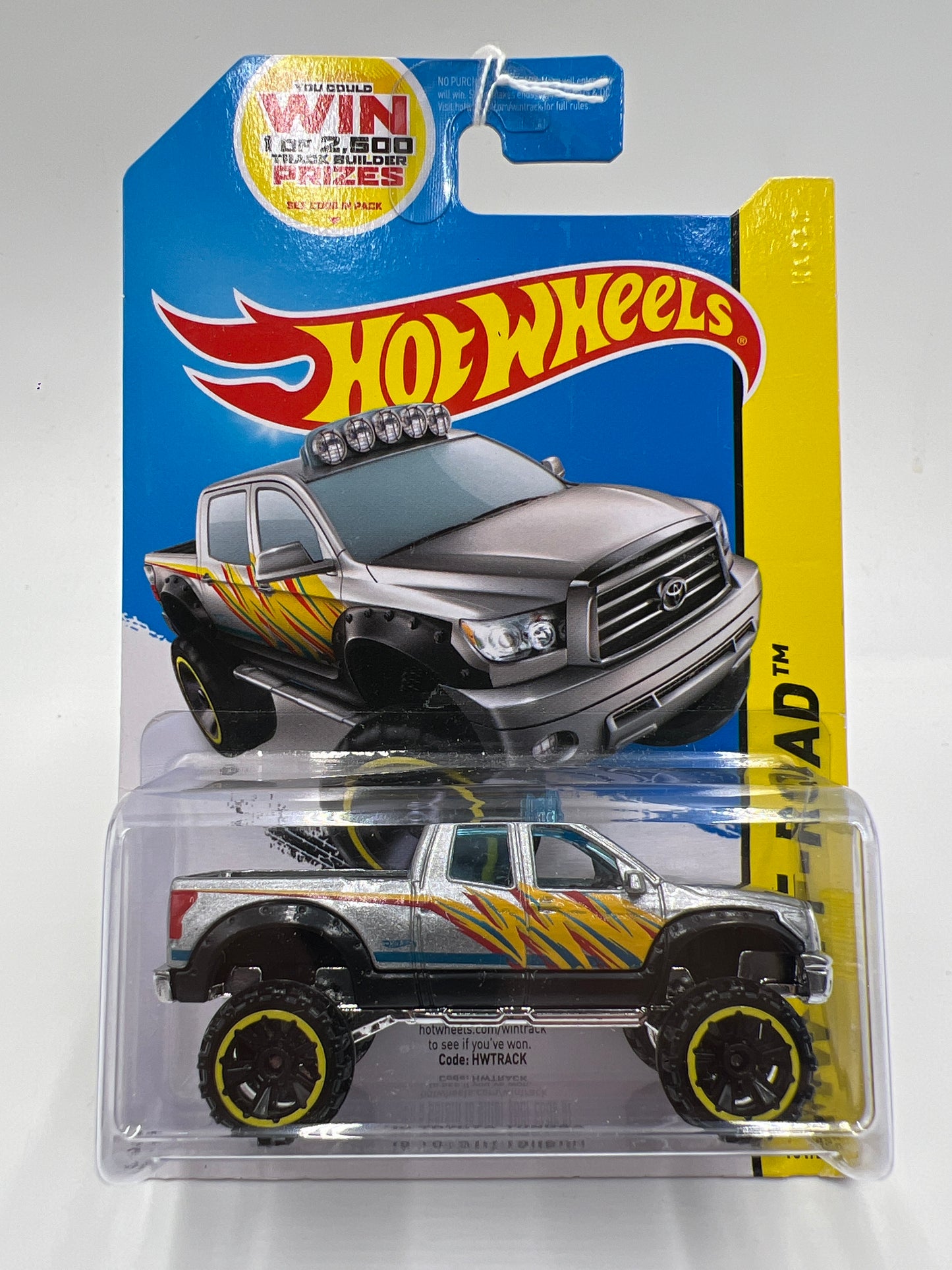 2014 Hot Wheels Off-Road #131 10 Toyota Tundra Silver 94C