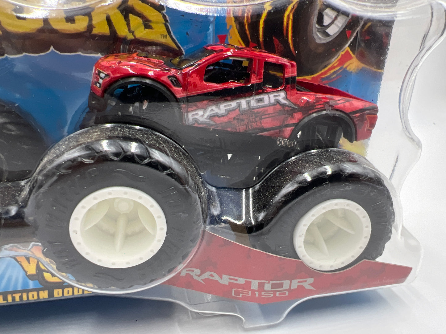Hot Wheels Monster Trucks Demolition Doubles Silverado Vs Raptor F150 136F