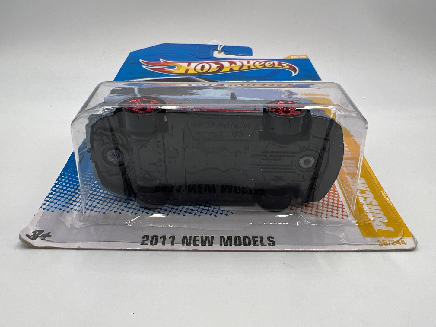 2011 Hot Wheels New Models #36 Porsche 911 GT3 RS Steel Blue SR