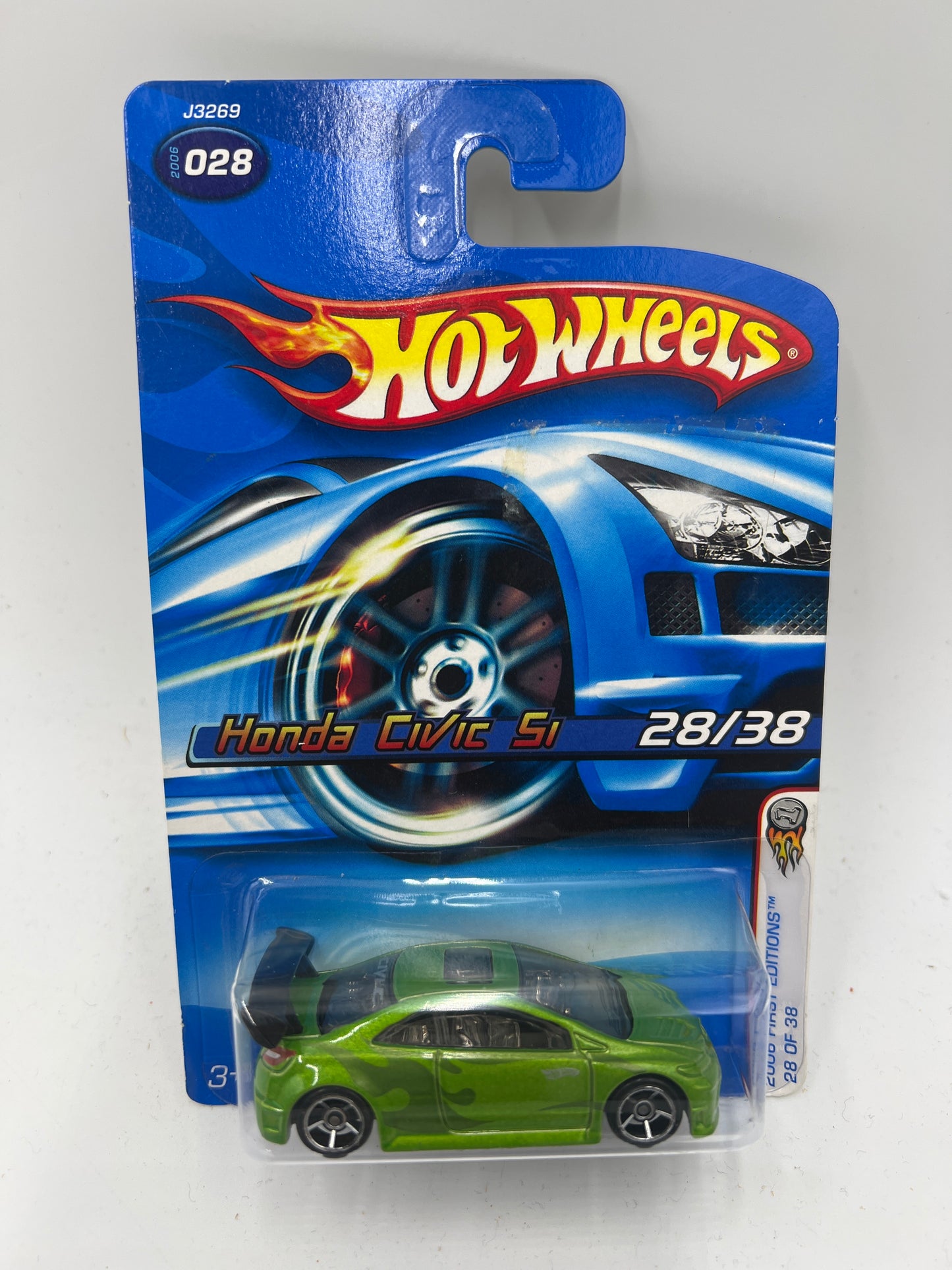 2006 Hot wheels #28 Honda Civic Si 76A