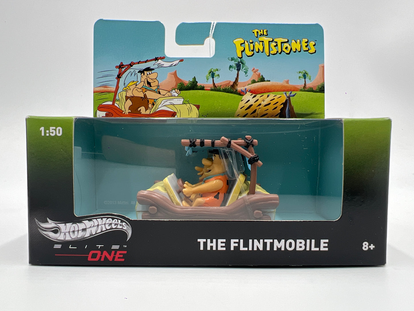 Hot Wheels 1/50 Scale Elite One The Flintstones The Flintmobile