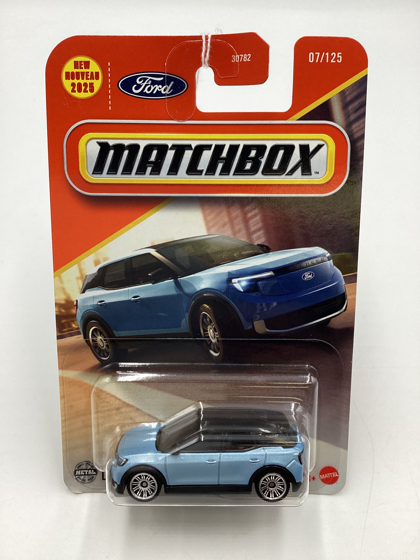 2025 Matchbox #7 2024 Ford Explorer Bev Light Blue