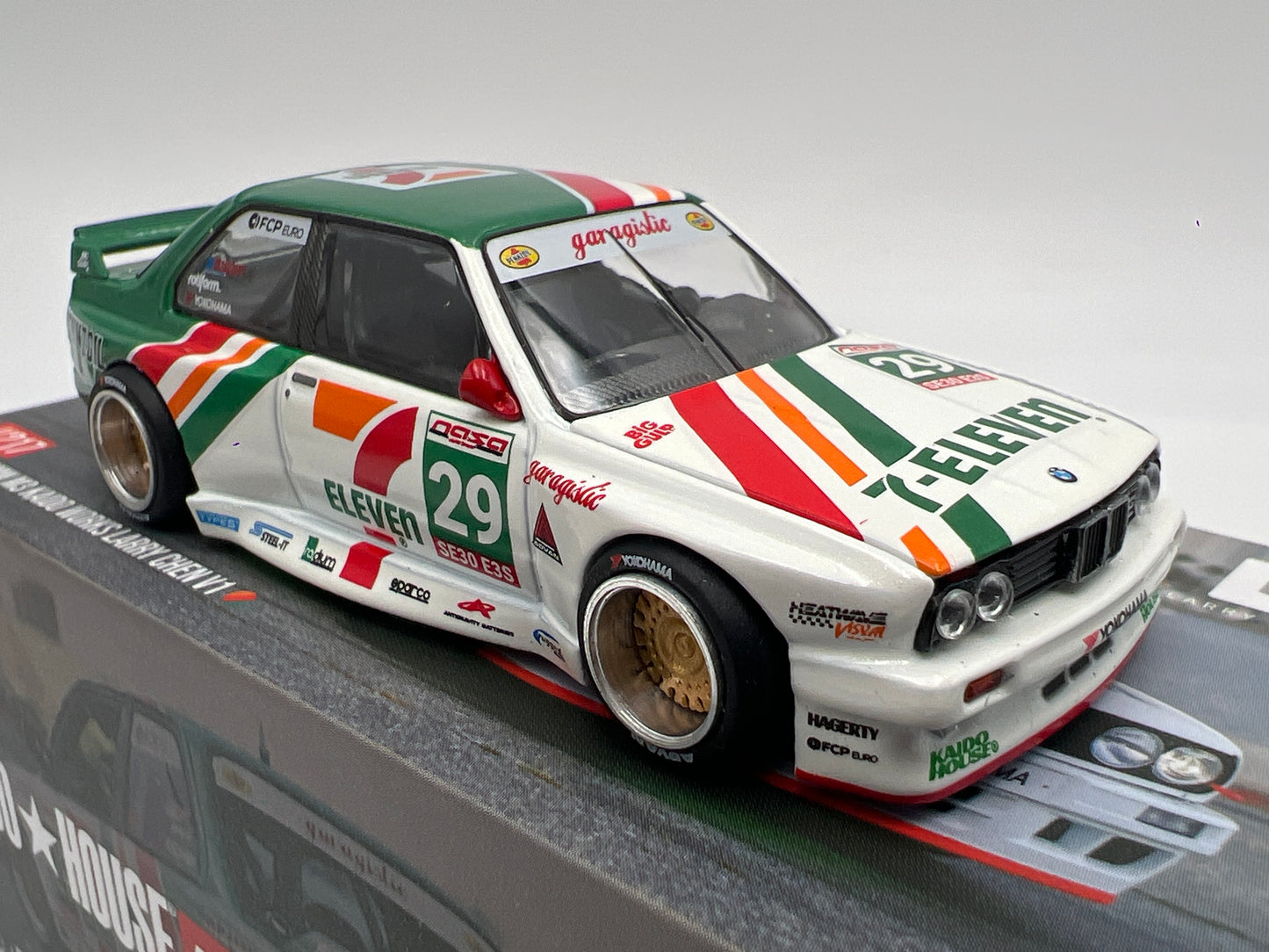 Mini GT Kaido House #217 USA Exclusive 7 Eleven BMW M3 Kaido Works Larry Chen V1