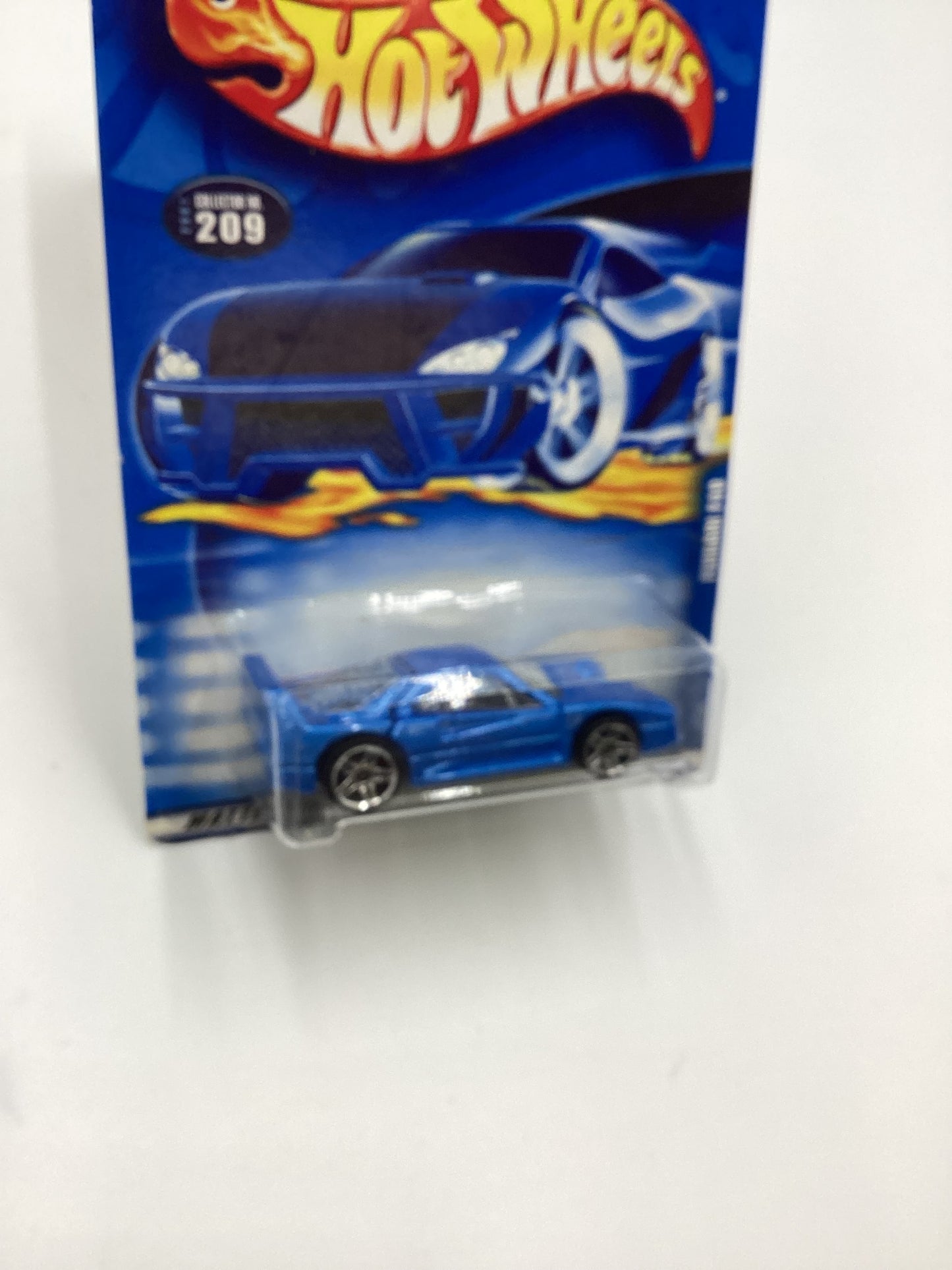 2001 Hot Wheels Collector #209 Ferrari F40 Blue SR