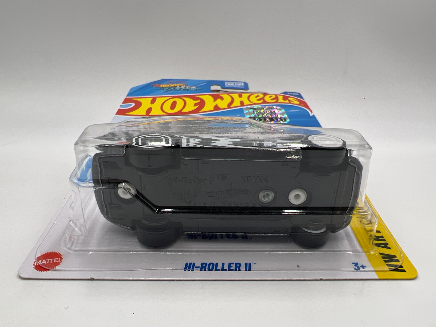 2025 Hot Wheels Factory Sealed Super Treasure Hunt #61 Hi-Roller II Black/White W/Protector