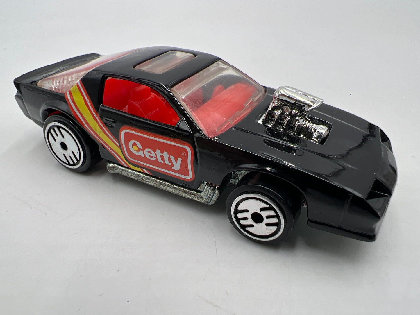 Hot Wheels 1991 Getty Promo 81 74 Blown Camaro Black Loose