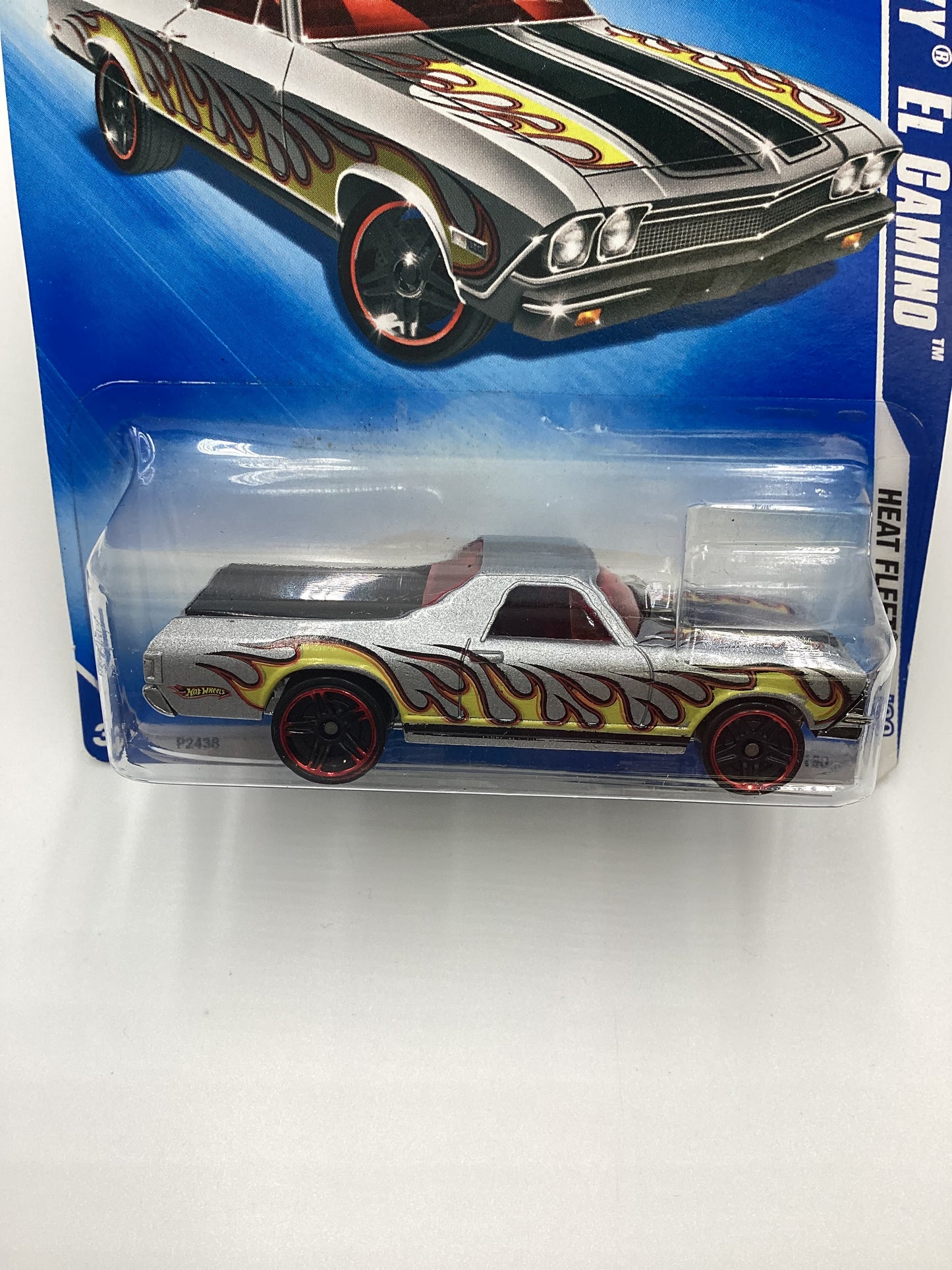 2009 Hot Wheels #118 68 El Camino Silver 12F