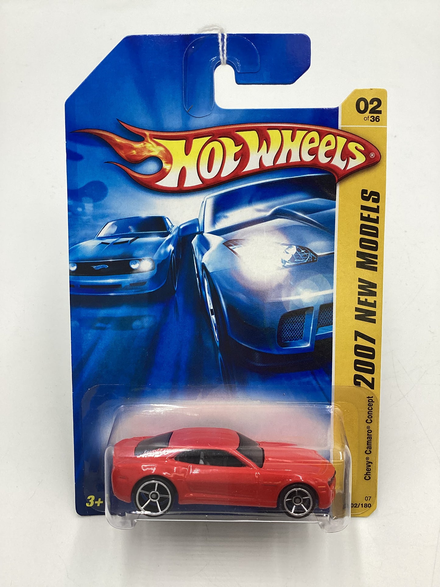 2007 Hot Wheels New Models #2 Chevy Camaro Concept Red 2A
