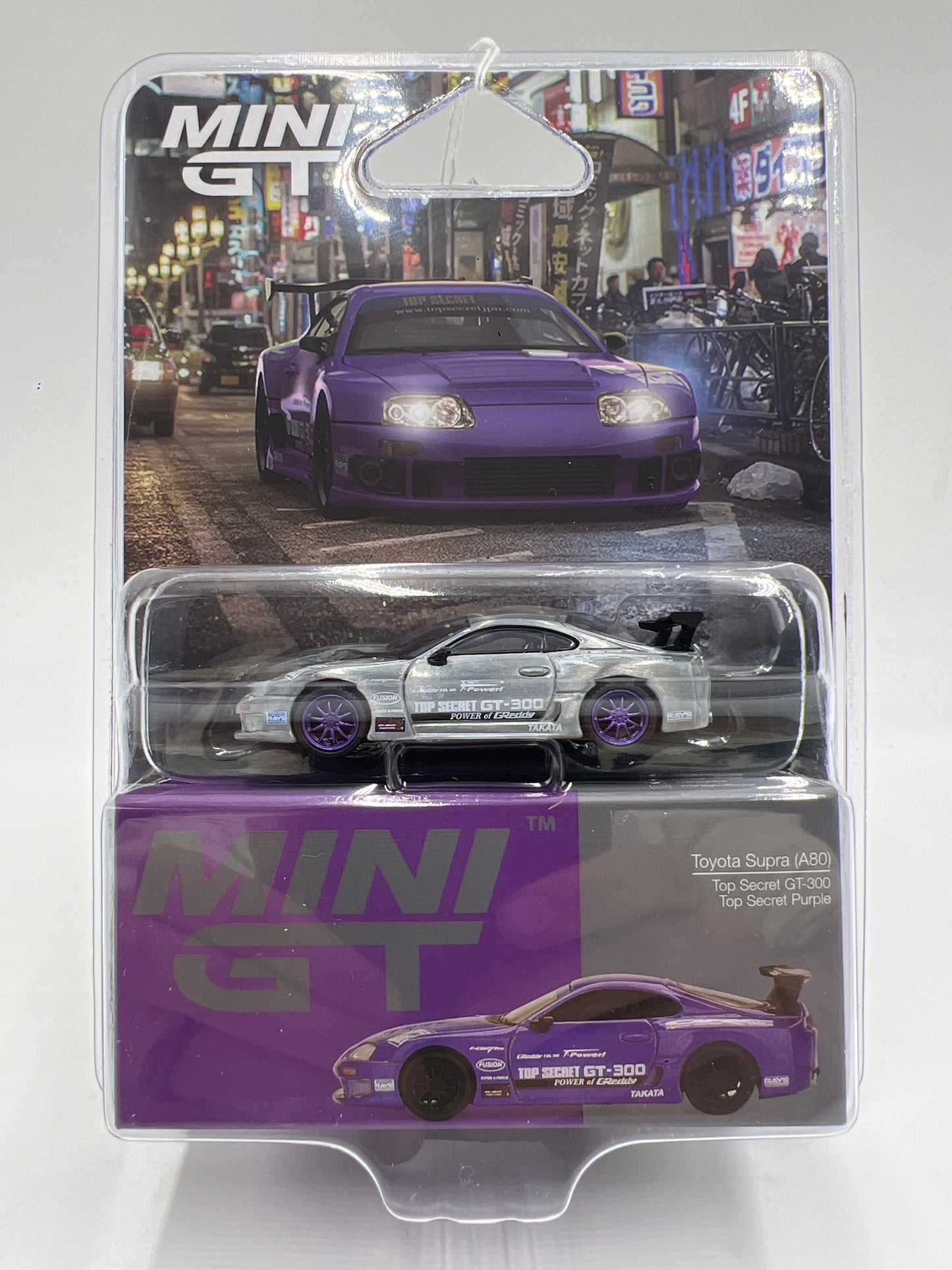 Mini GT #1067 CHASE Toyota Supra A80 Top Secret GT-300