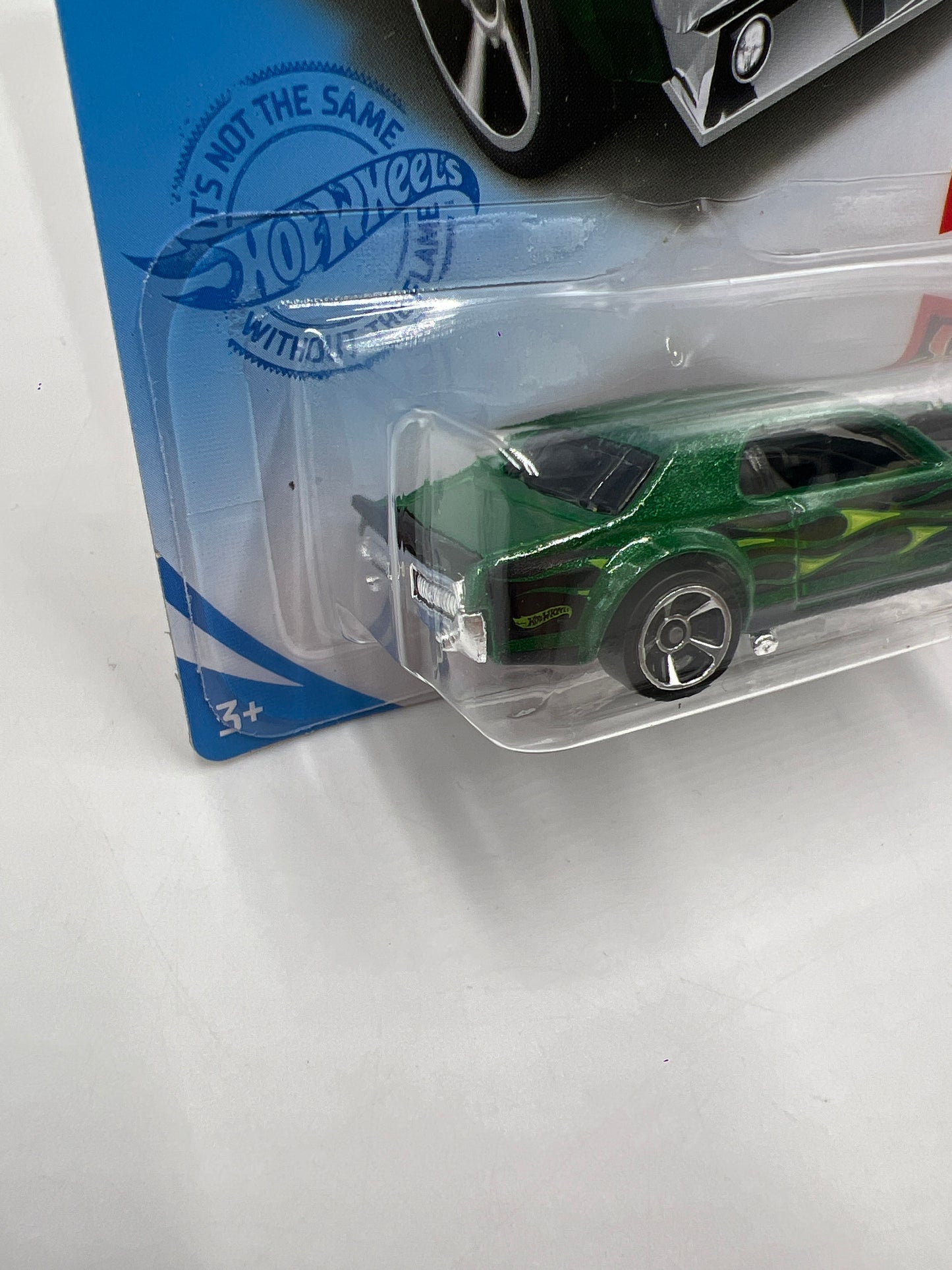 2021 Hot Wheels Flames #207 68 Mercury Cougar Green 41C