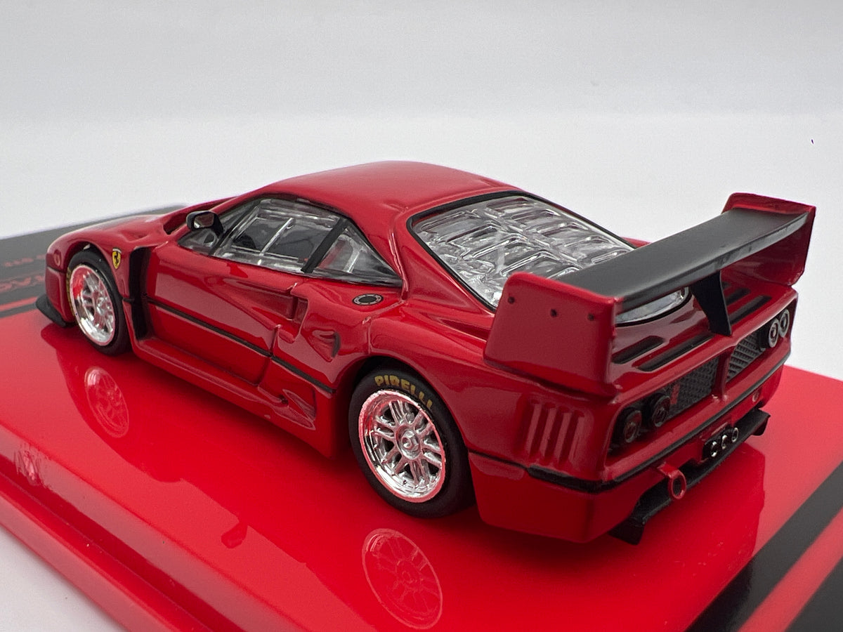 Tarmac Works x IXO Models Ferrari F40 GTE Red