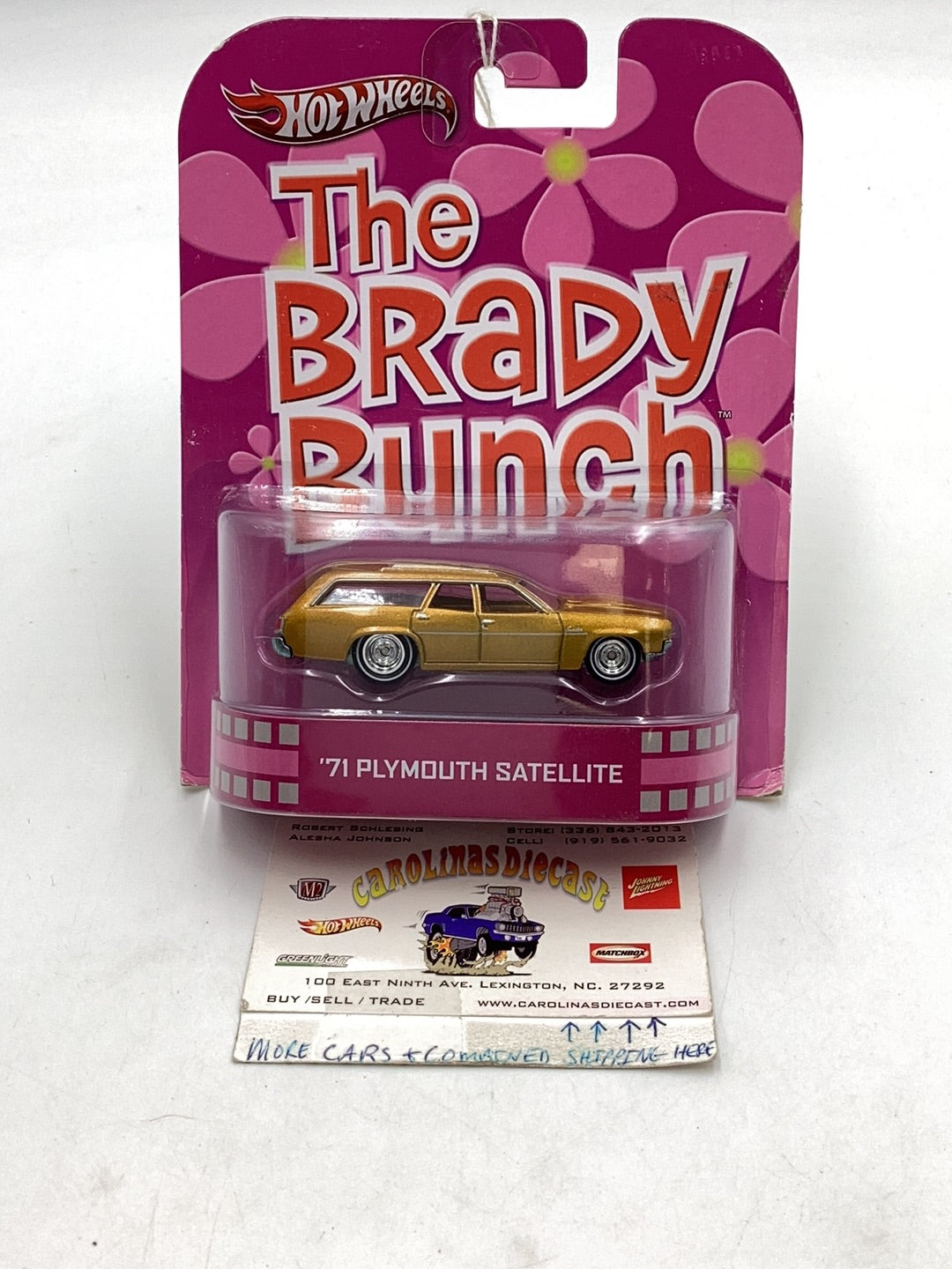 Hot wheels retro entertainment The Brady bunch 71 Plymouth Satellite 261F