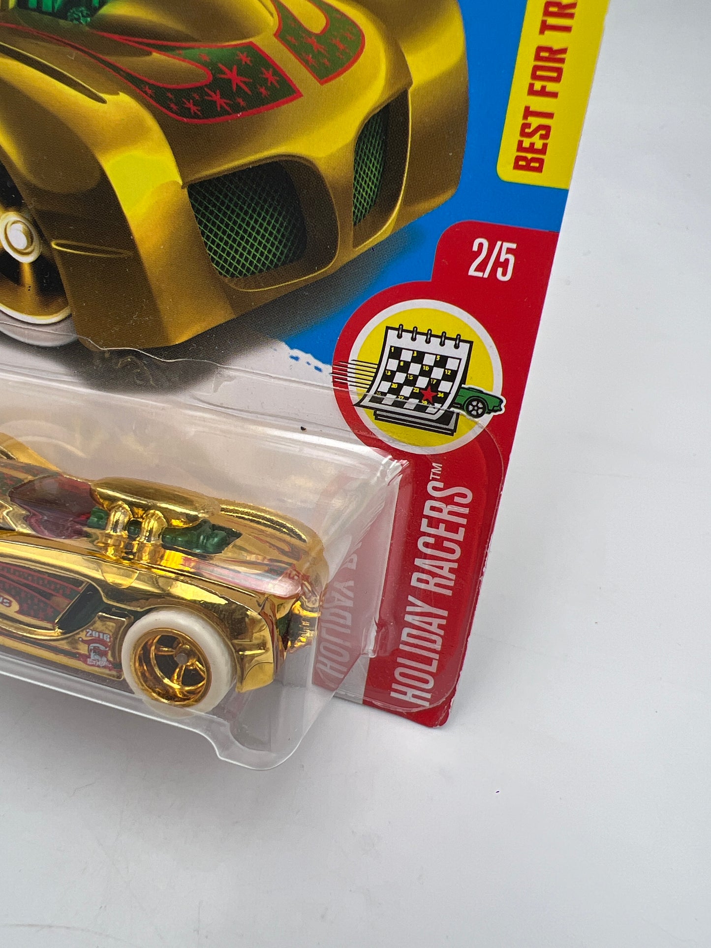 2017 Hot Wheels Super Treasure Hunt 16 Angels Gold W/Protector