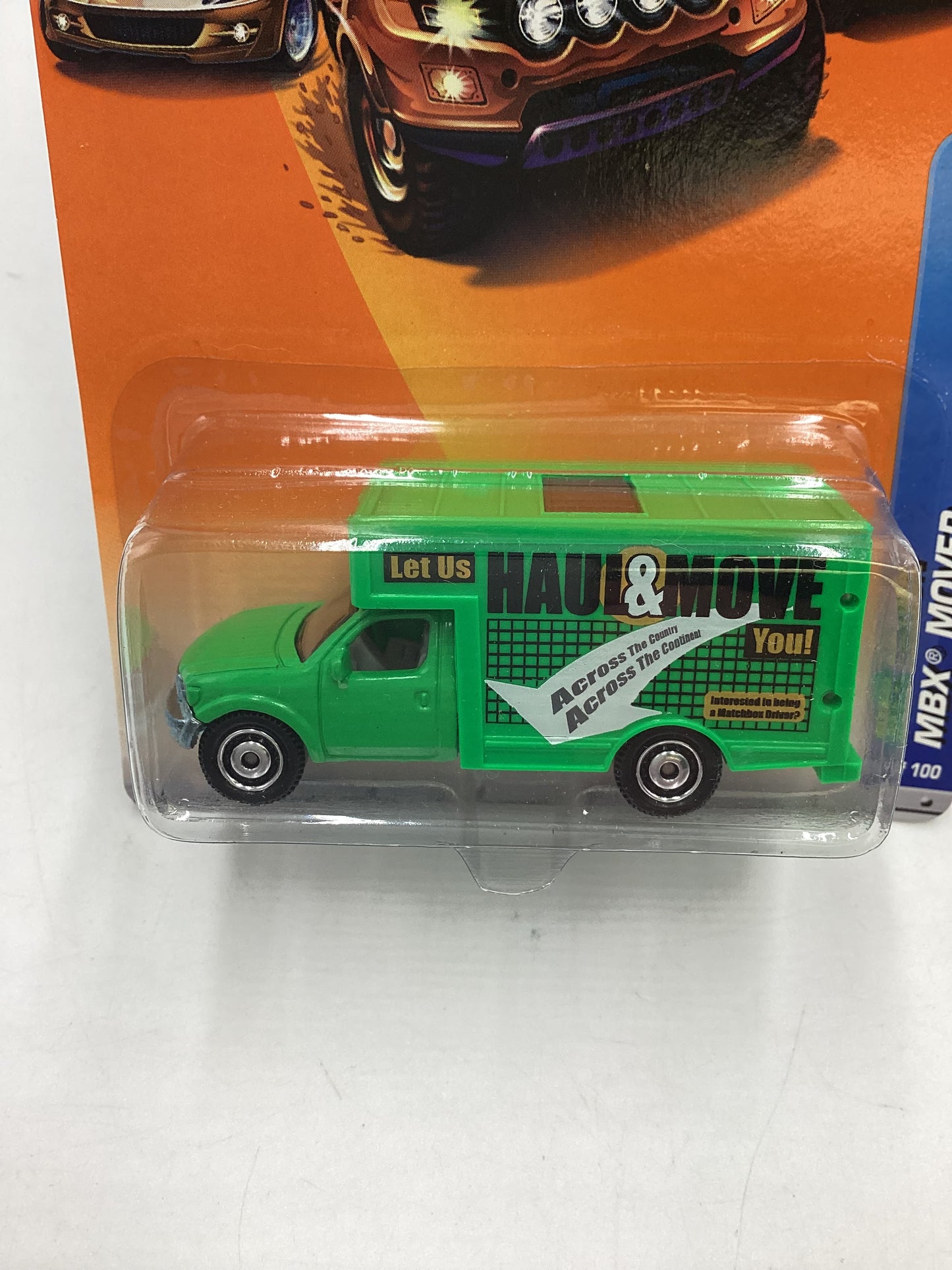 Matchbox #61 2010 City Action MBX Mover green 207F