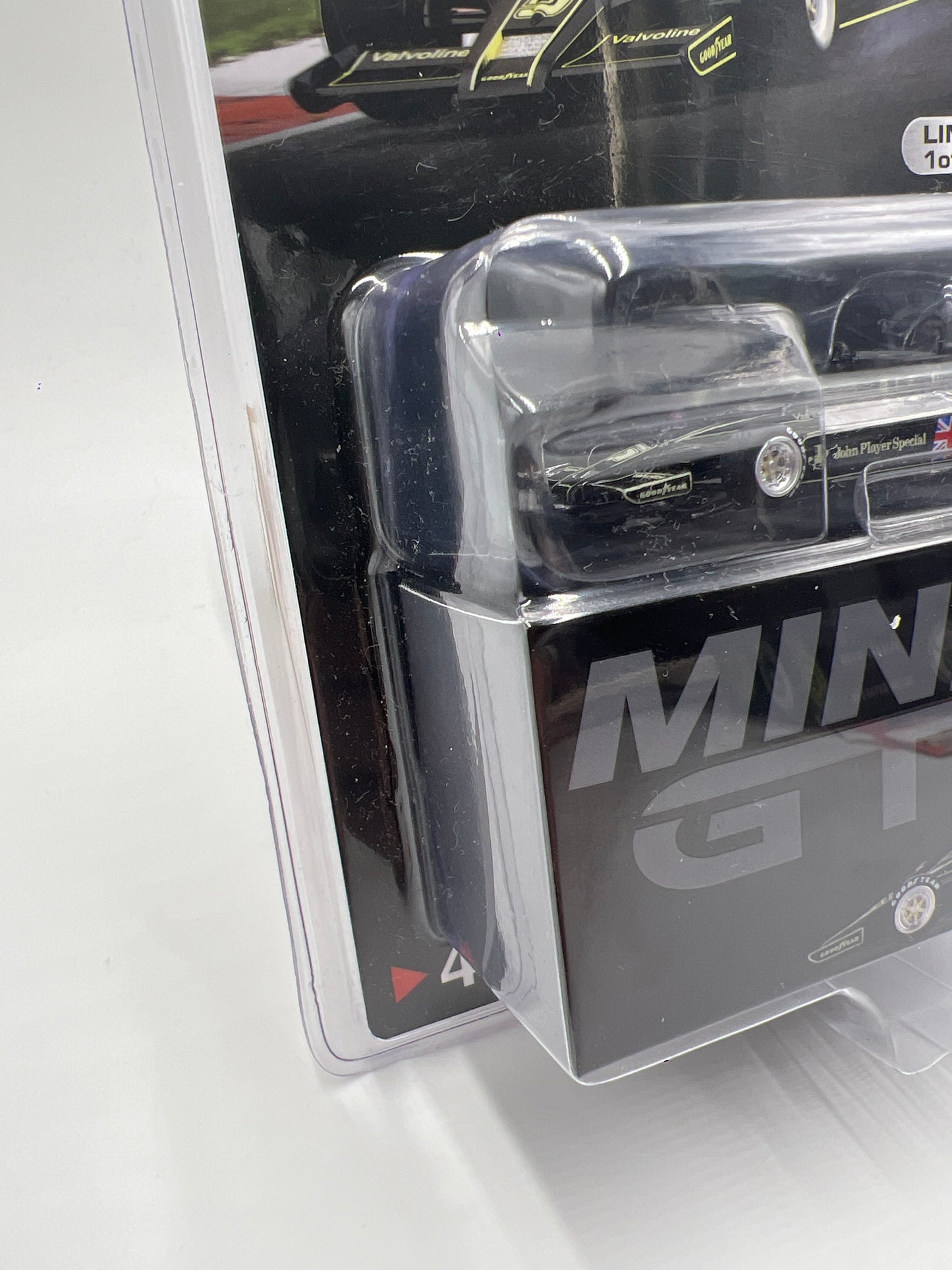 Mini GT Mijo Exclusives #489 Lotus 48 #5 1977 Presentation