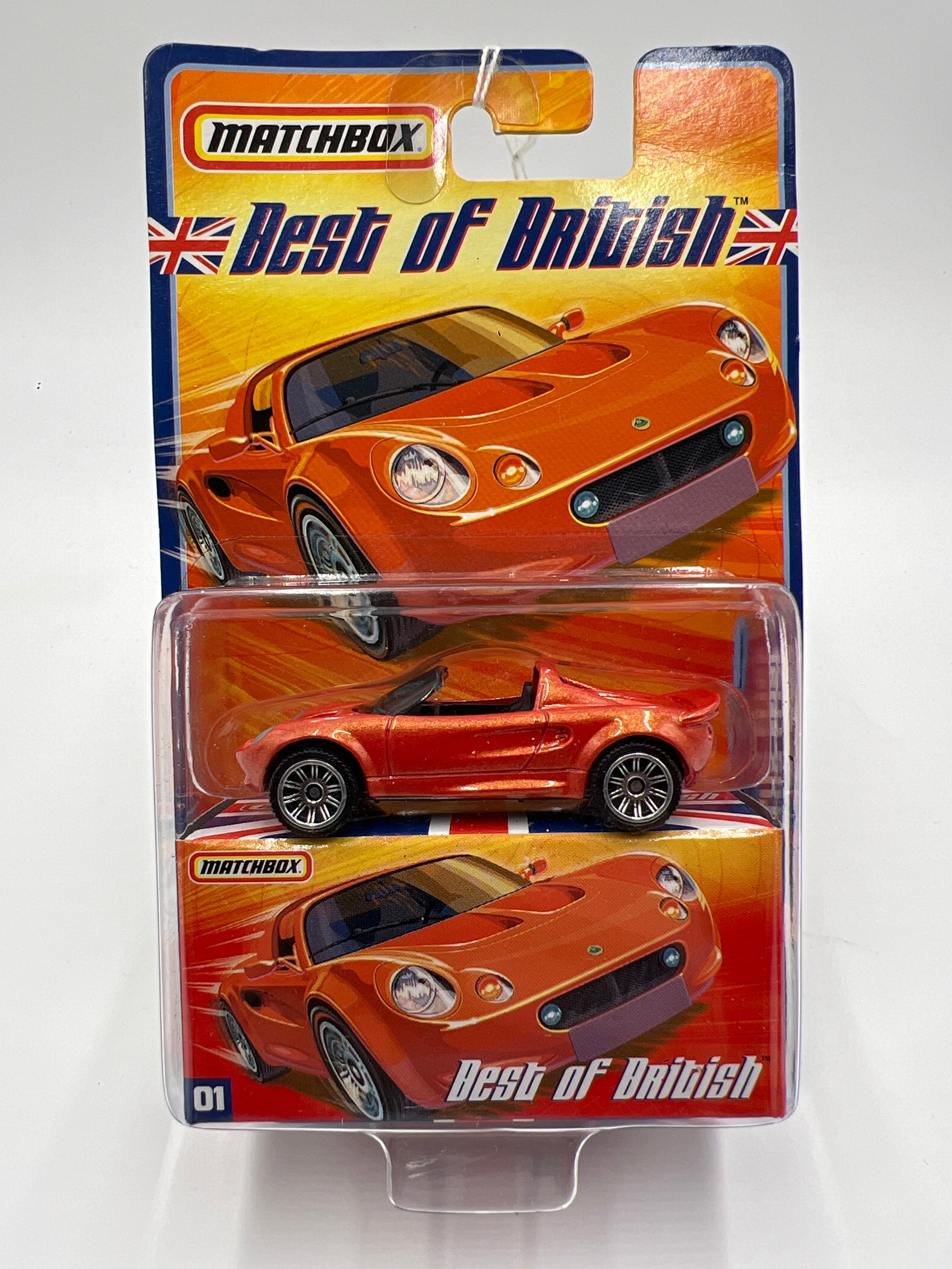Matchbox Best Of British #1 2006 Lotus Elise Orange 174D