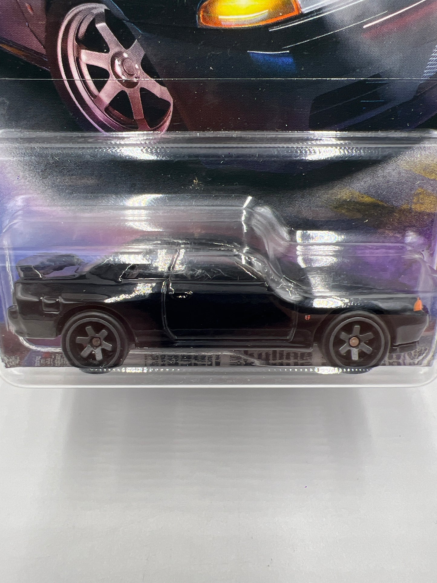 Hot Wheels Fast & Furious Fast Imports #5 Nissan Skyline GT-R BNR32 Black W/Protector
