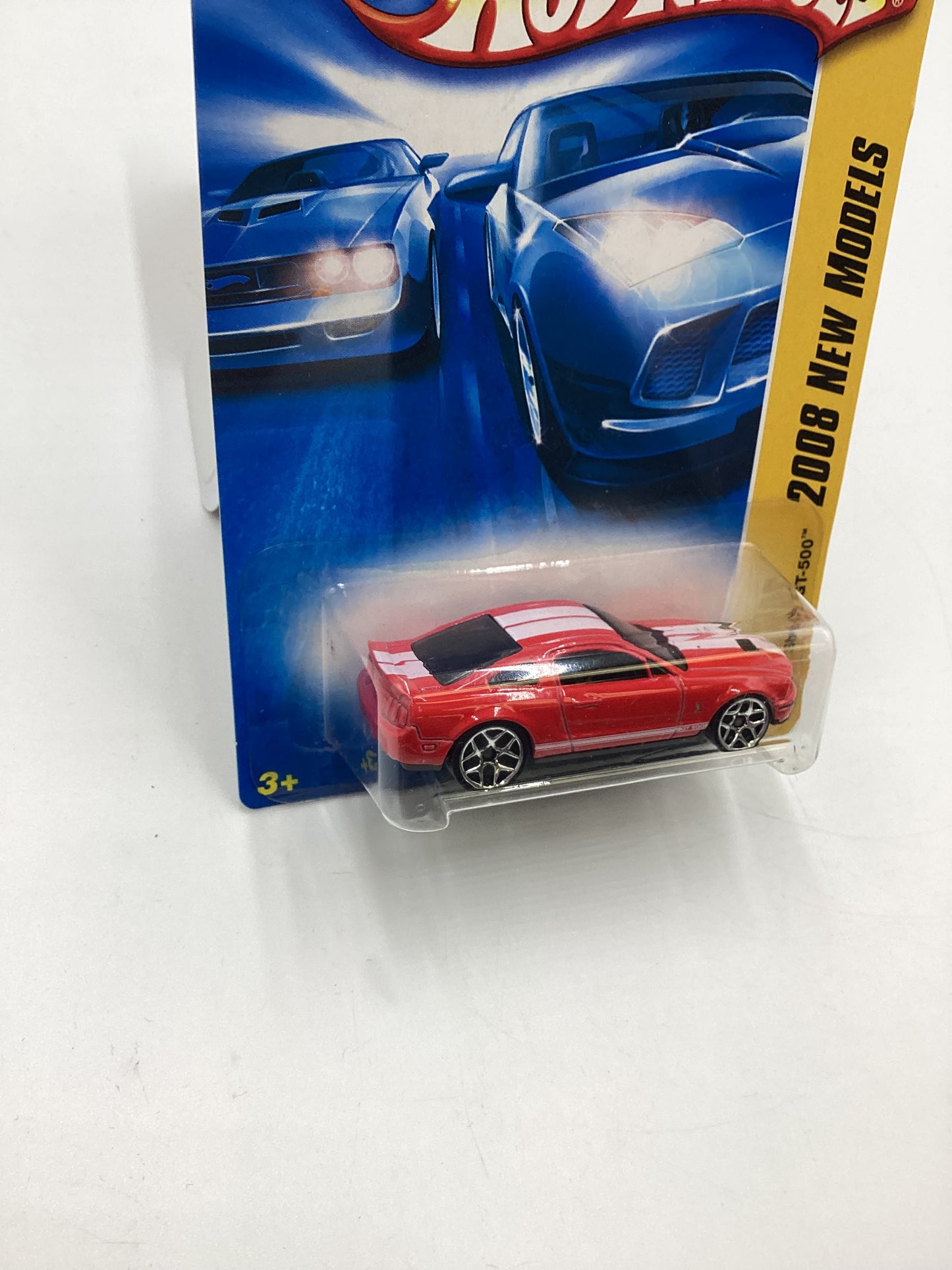2008 Hot Wheels New Models #1 07 Shelby GT-500 Red 24H