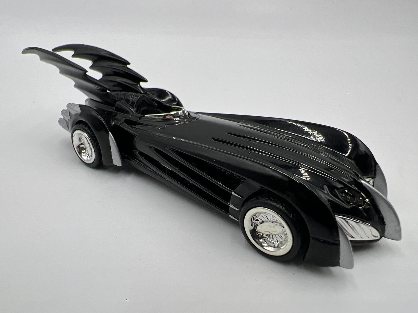 2004 Hot Wheels 1/64 Collectibles Batman & Robin Batmobile Black Loose