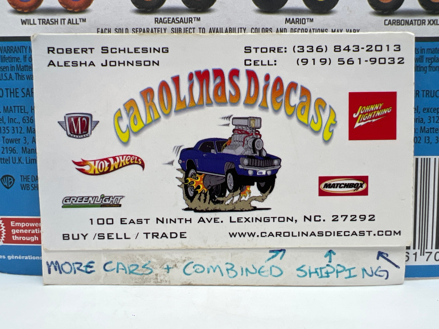 2025 Hot Wheels Monster Trucks Sharks Vs Dinos #7 Team Dino Rageasaur 131B