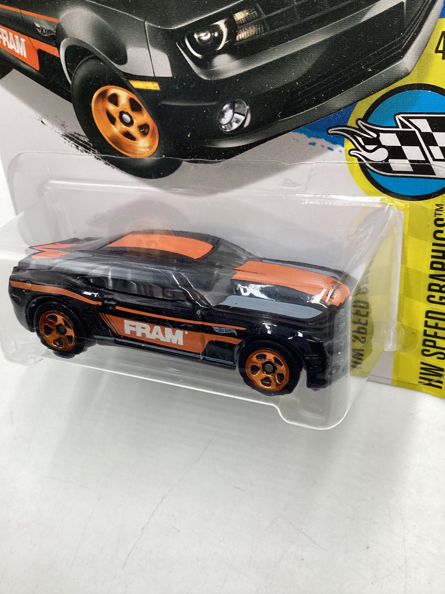 2016 Hot Wheels #179 Black 13 Chevrolet Copo Camaro 6E