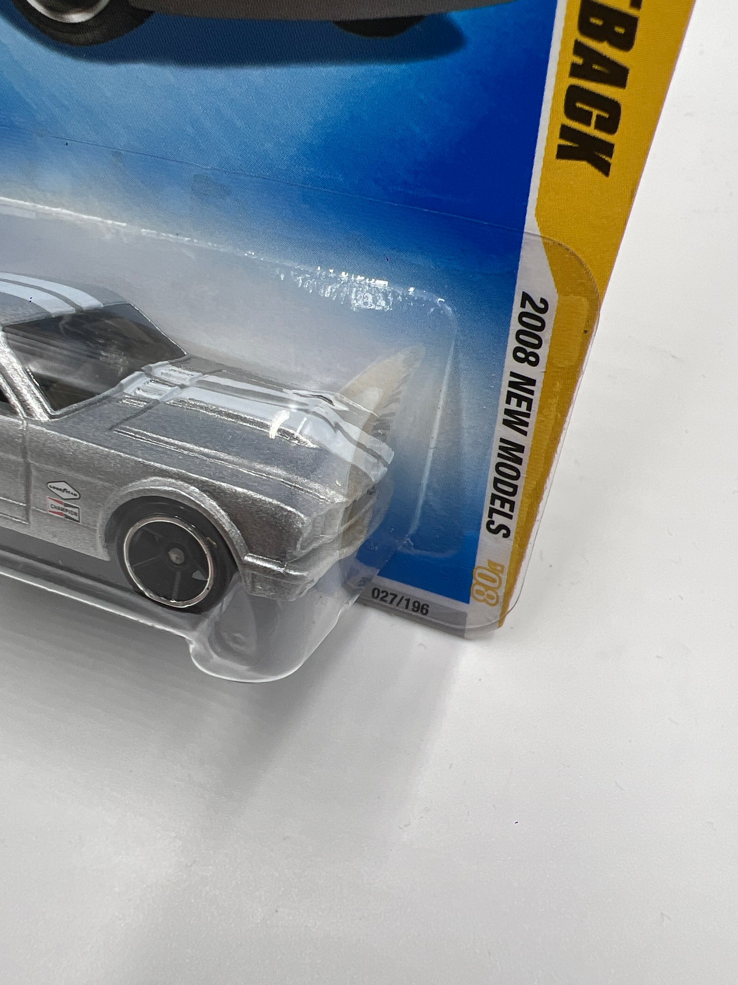 2008 Hot Wheels New Models #27 Ford Mustang Fastback Silver 25i