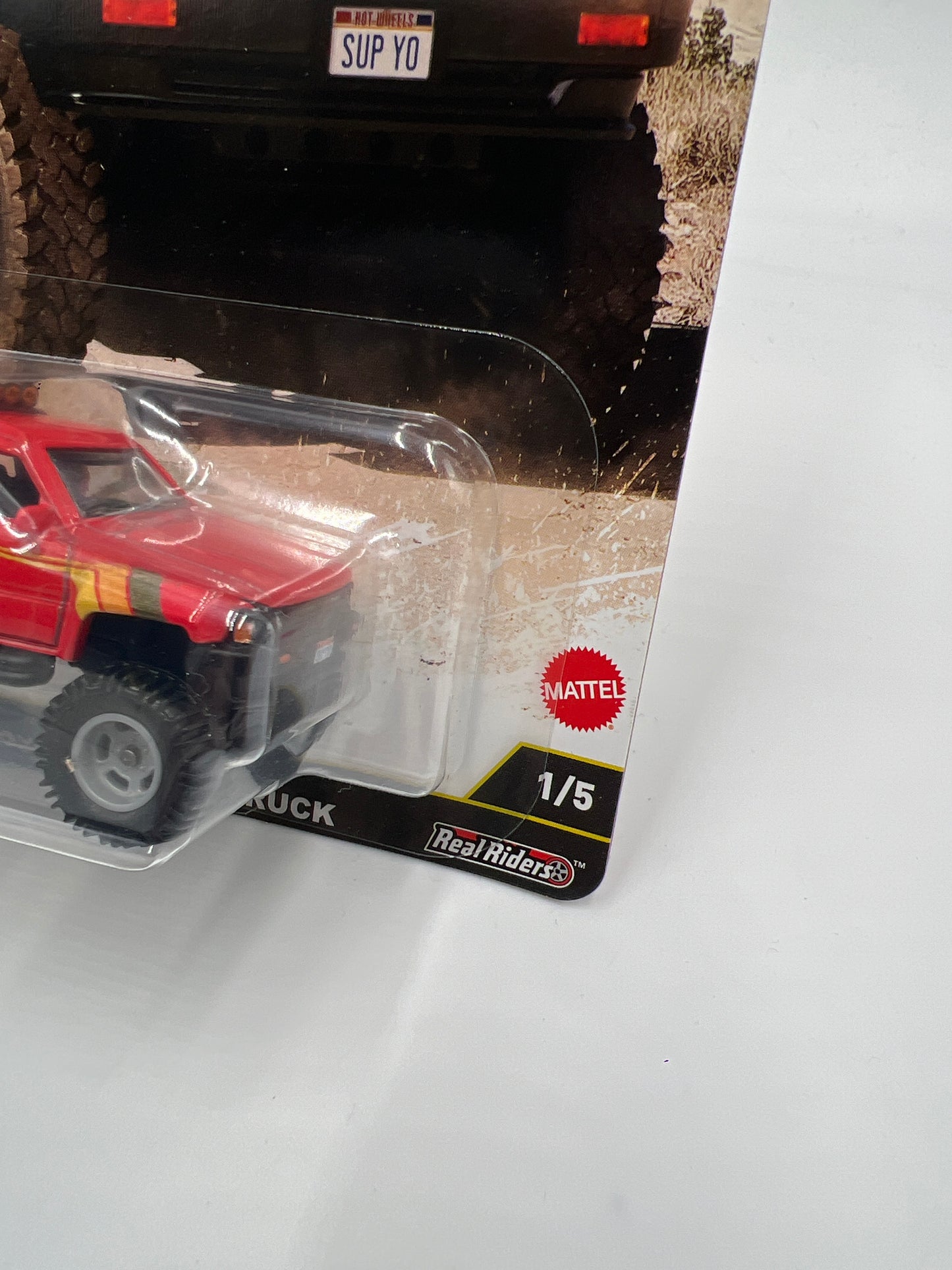 2025 Hot Wheels Car Culture HW Off Road #1 1987 Toyota Pickup Truck Red 257B