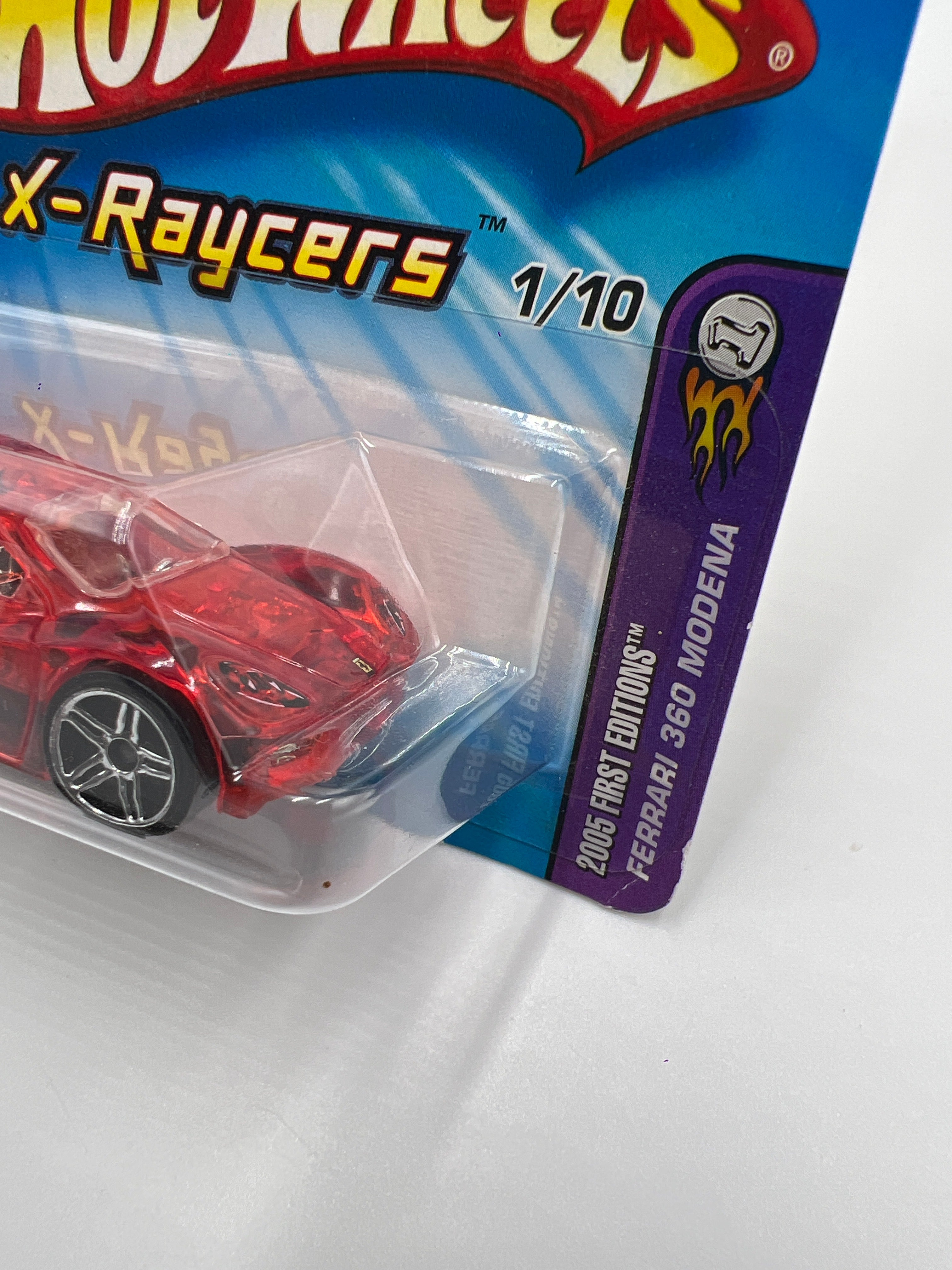 2005 Hot Wheels First Editions X-Raycers #51 Ferrari 360 Modena