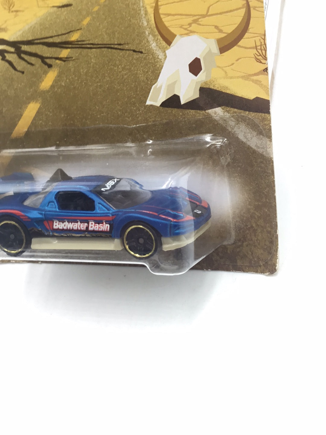 Hot Wheels Road Trippin Acura NSX #32 (Bad Card) Y4