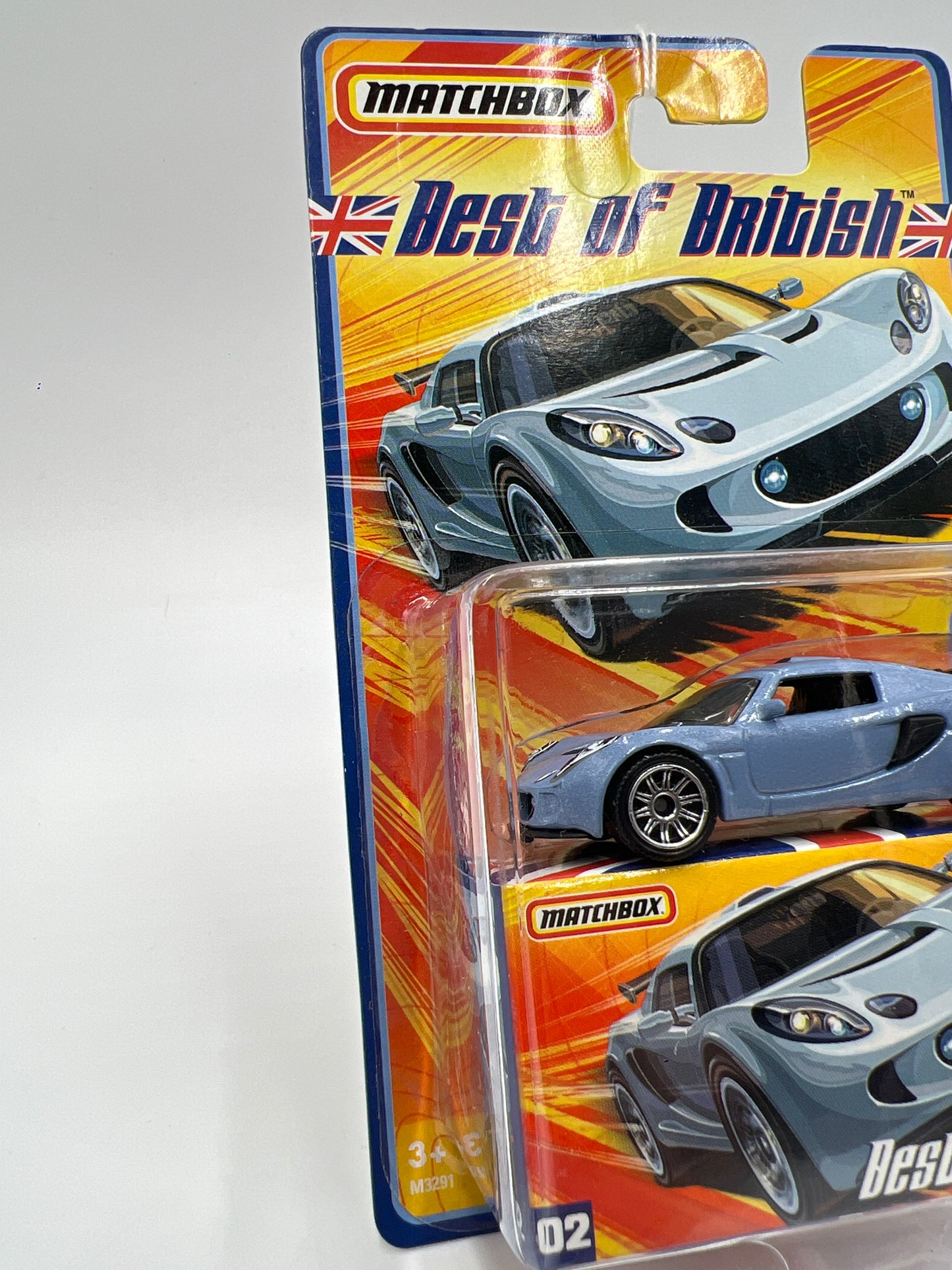 Matchbox Best Of British #2 06 Lotus Exige Light Blue 168G