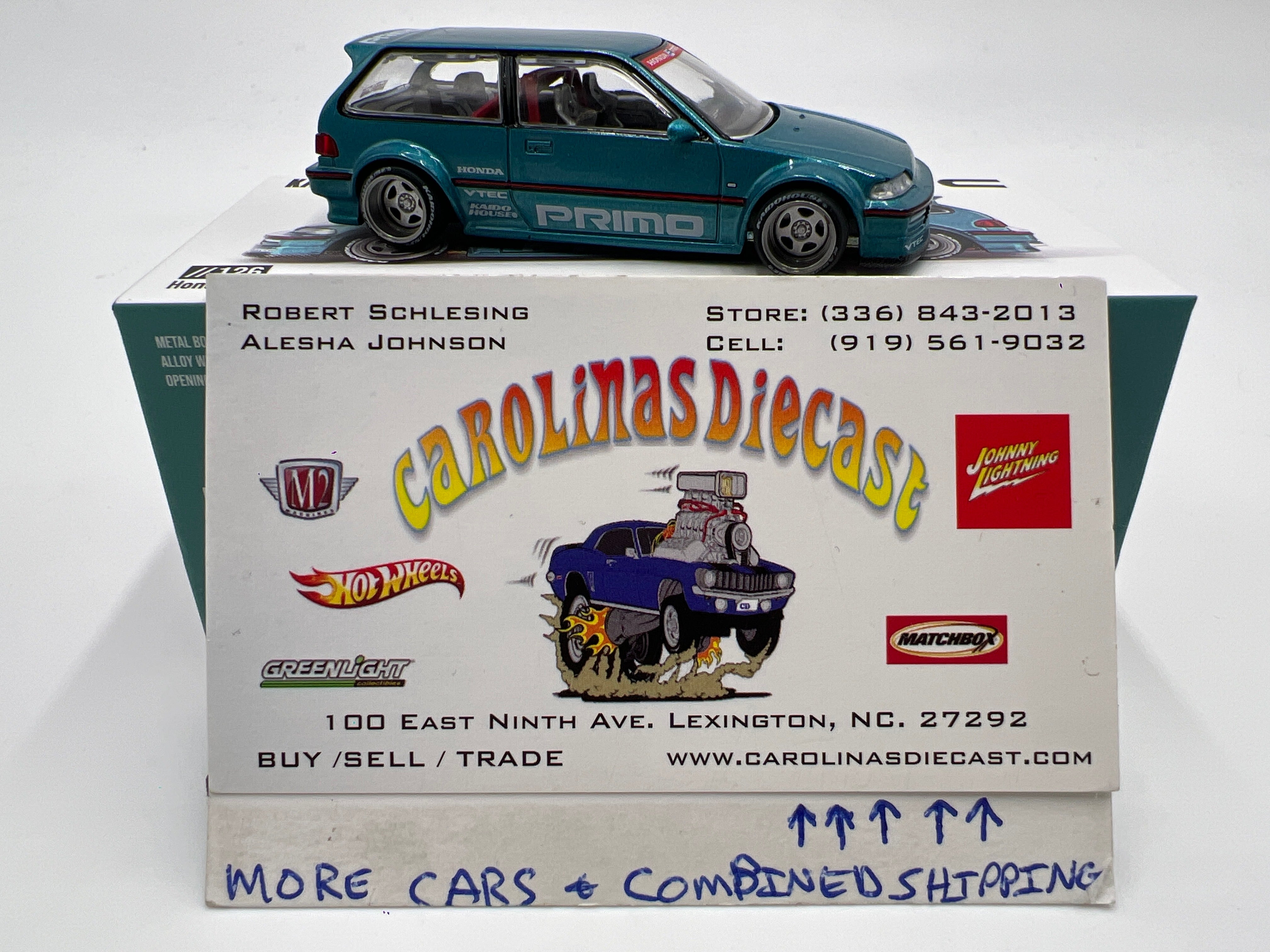 Mini GT x Kaido House #126 Honda Civic EF Kaido Works V1 Primo