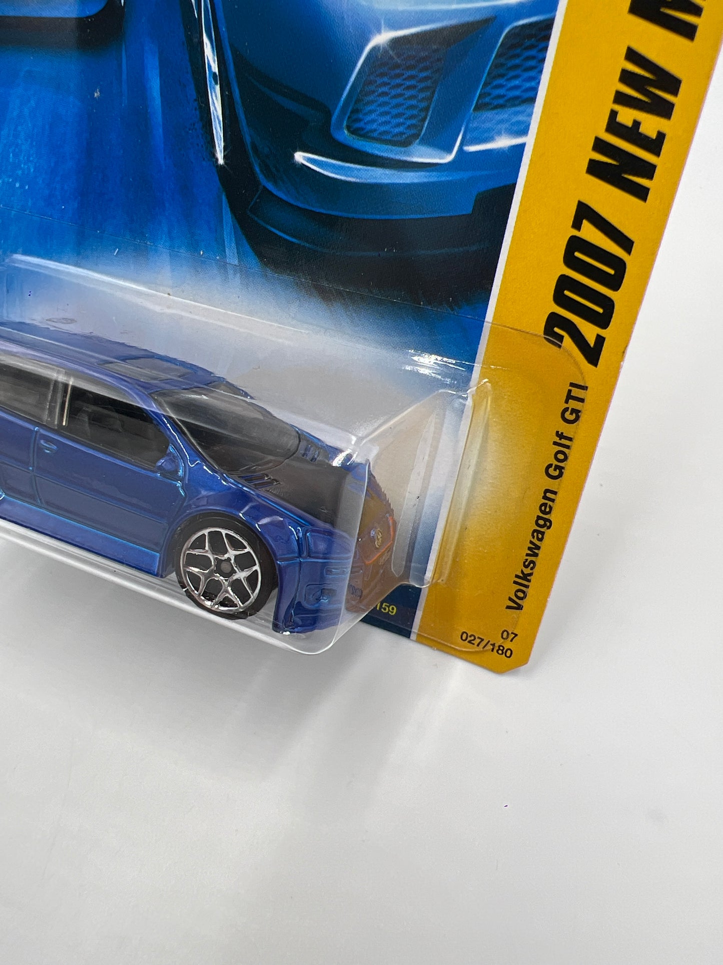 2007 Hot Wheels New Models #27 Volkswagen Golf GTI Blue 96B