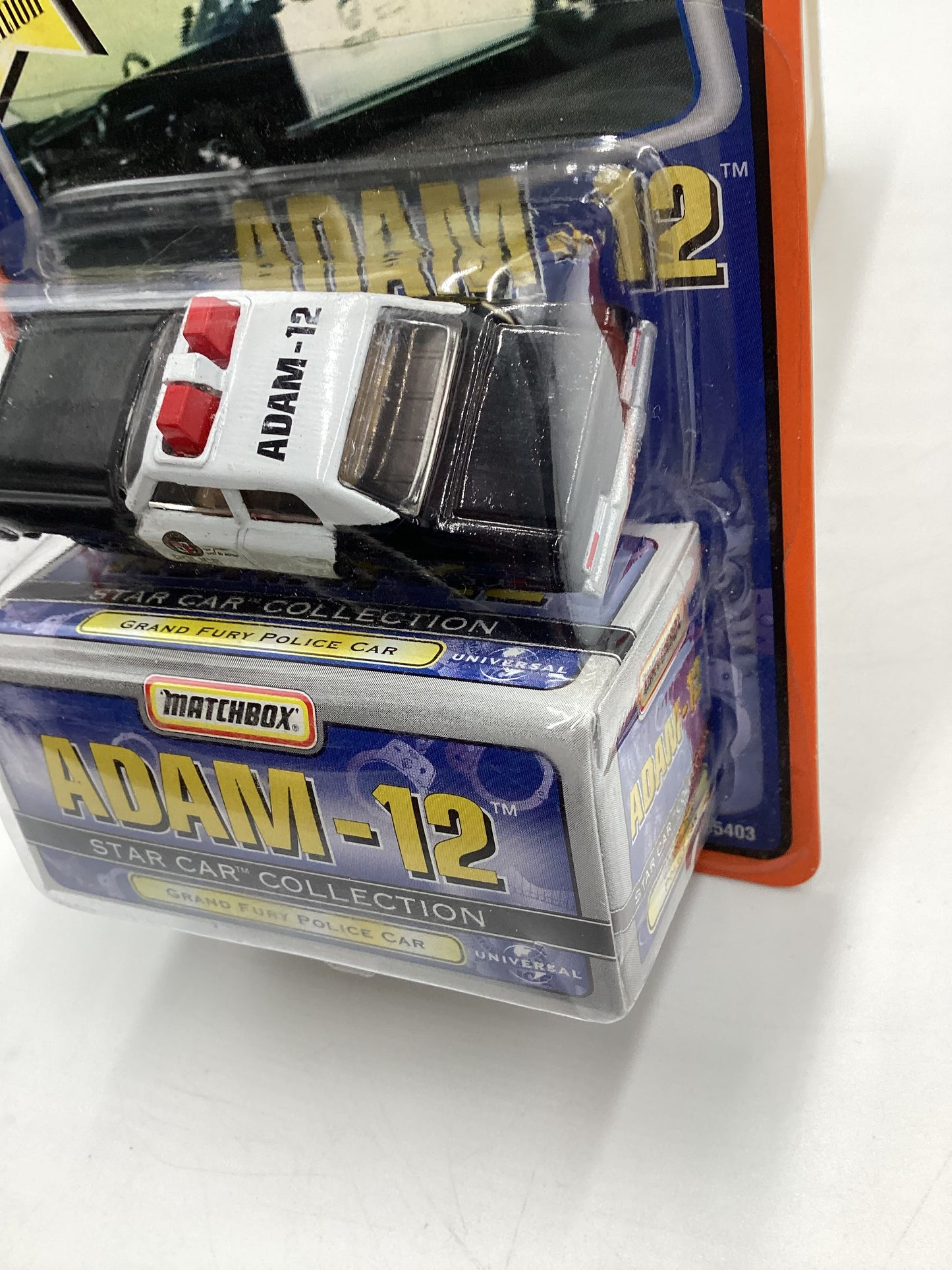 Matchbox Star Car Collection Adam-12 Grand Fury Police Car