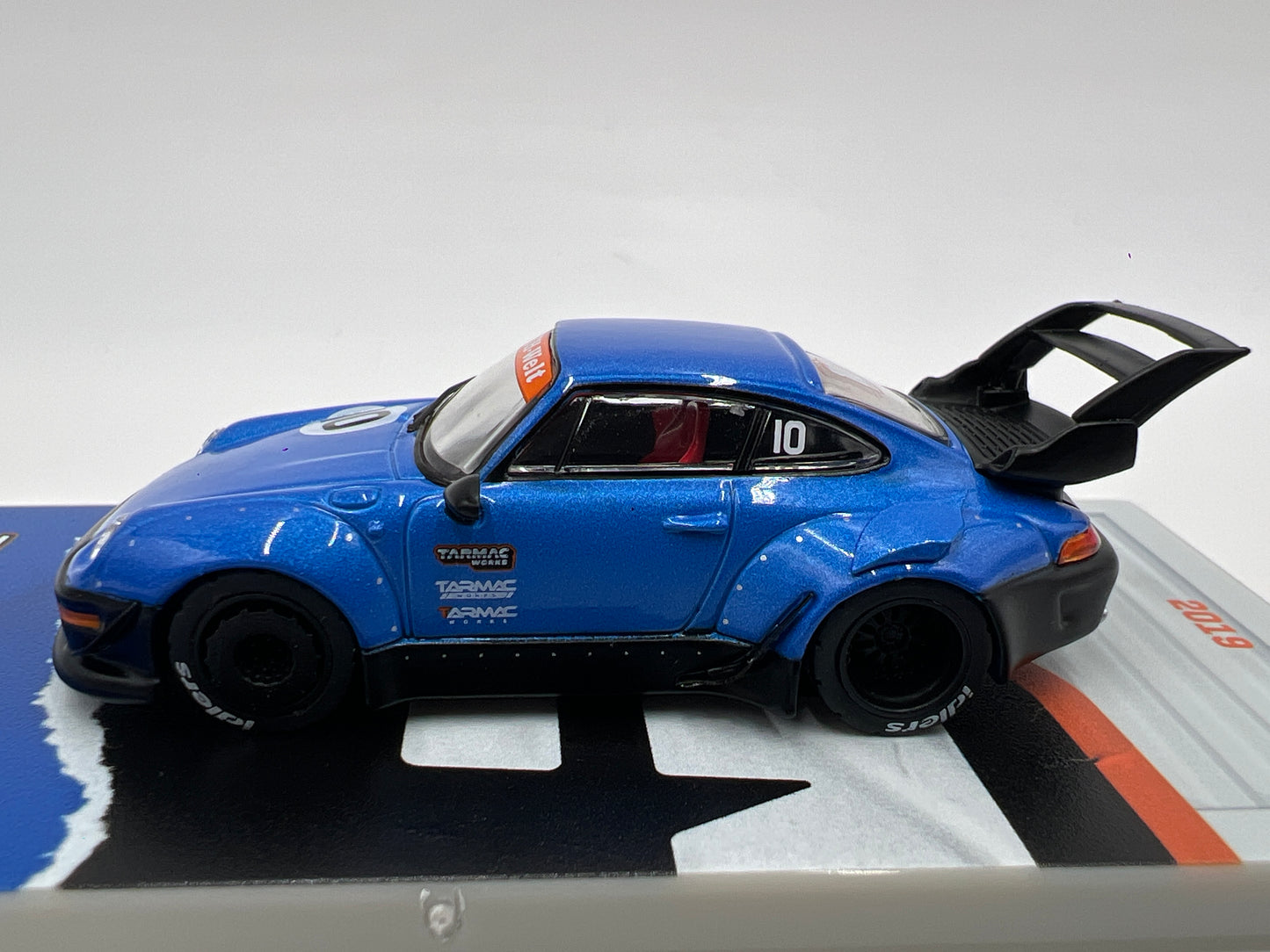 Tarmac Works 10th Anniversary Porsche RWB 993 Blue/Black