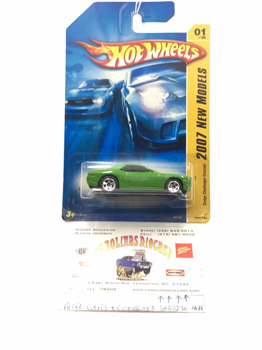 2007 Hot Wheels #1 Dodge Challenger Concept U4