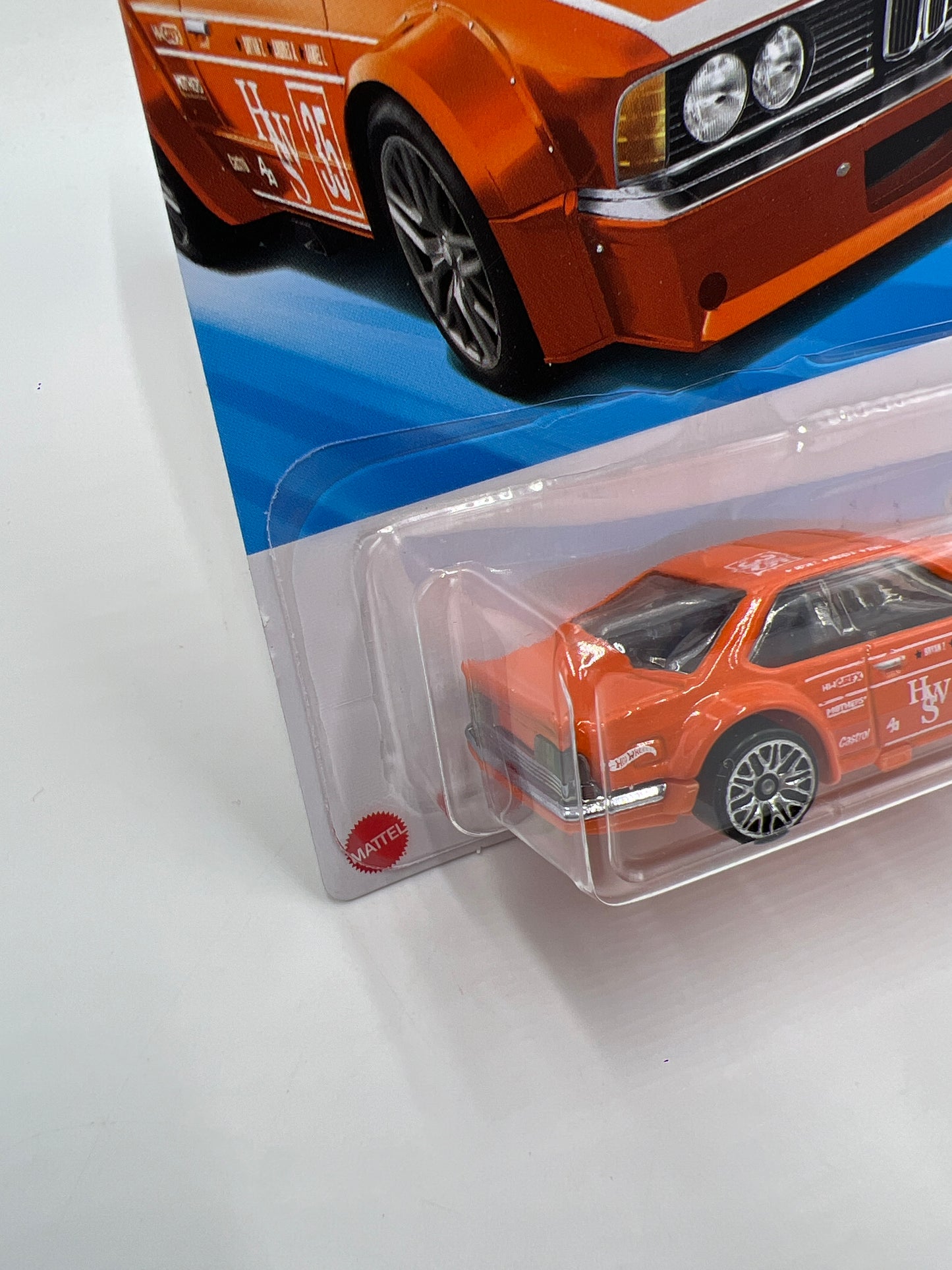 2025 Hot Wheels P Case Wild Widebody #185 BMW 635 CSi Orange 109C