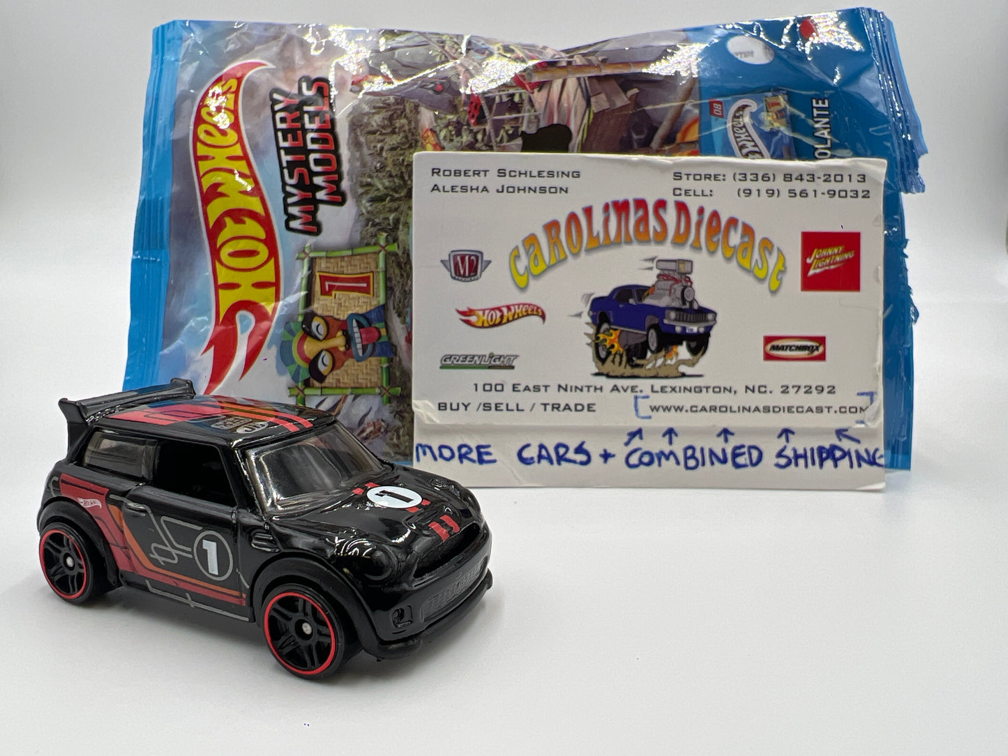 2021 Hot Wheels Mystery Models Series 1 #1 Chase Mini Cooper S Challenge Black