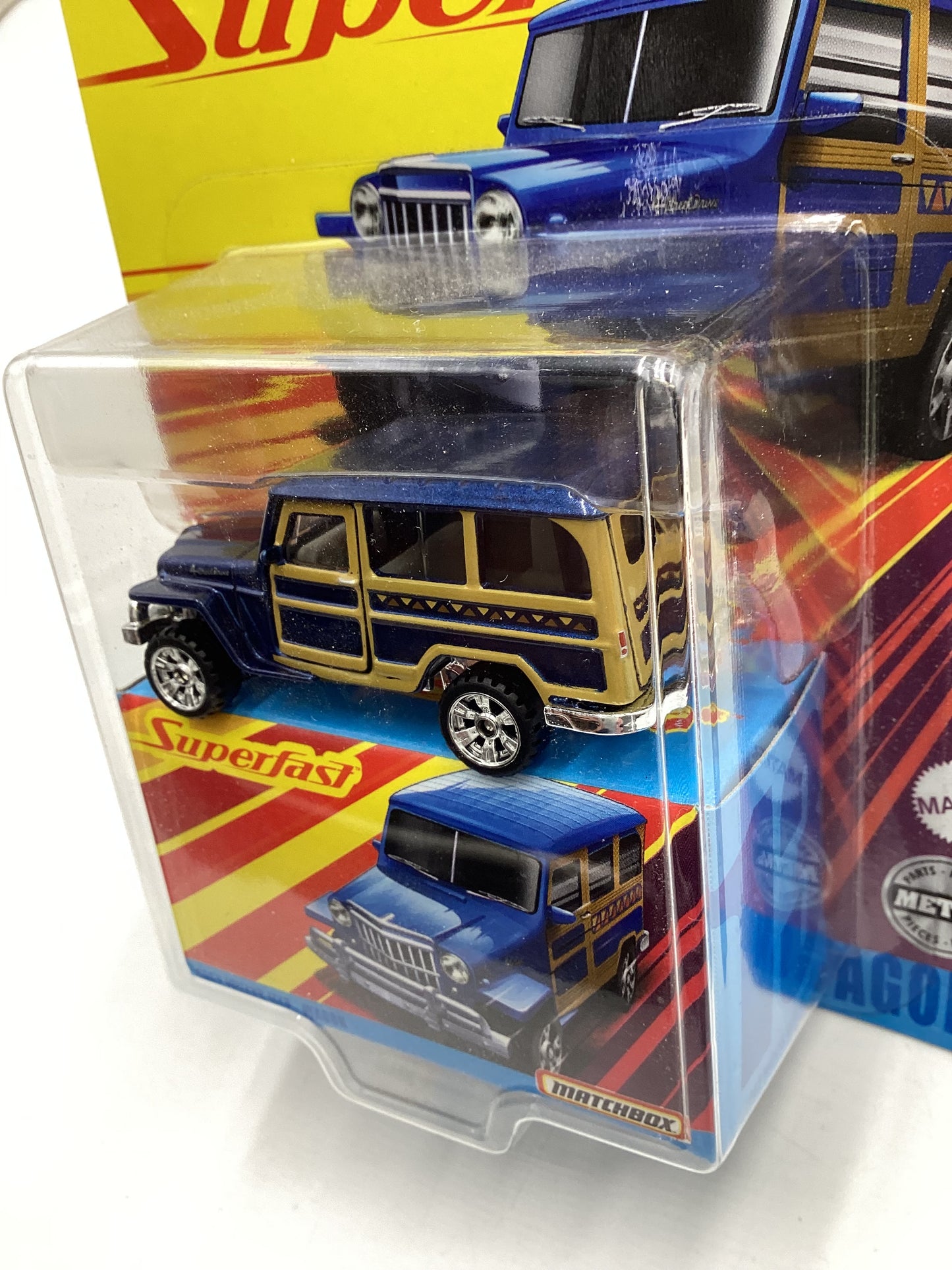 Matchbox Superfast 1962 Willys Jeep Wagon 172B