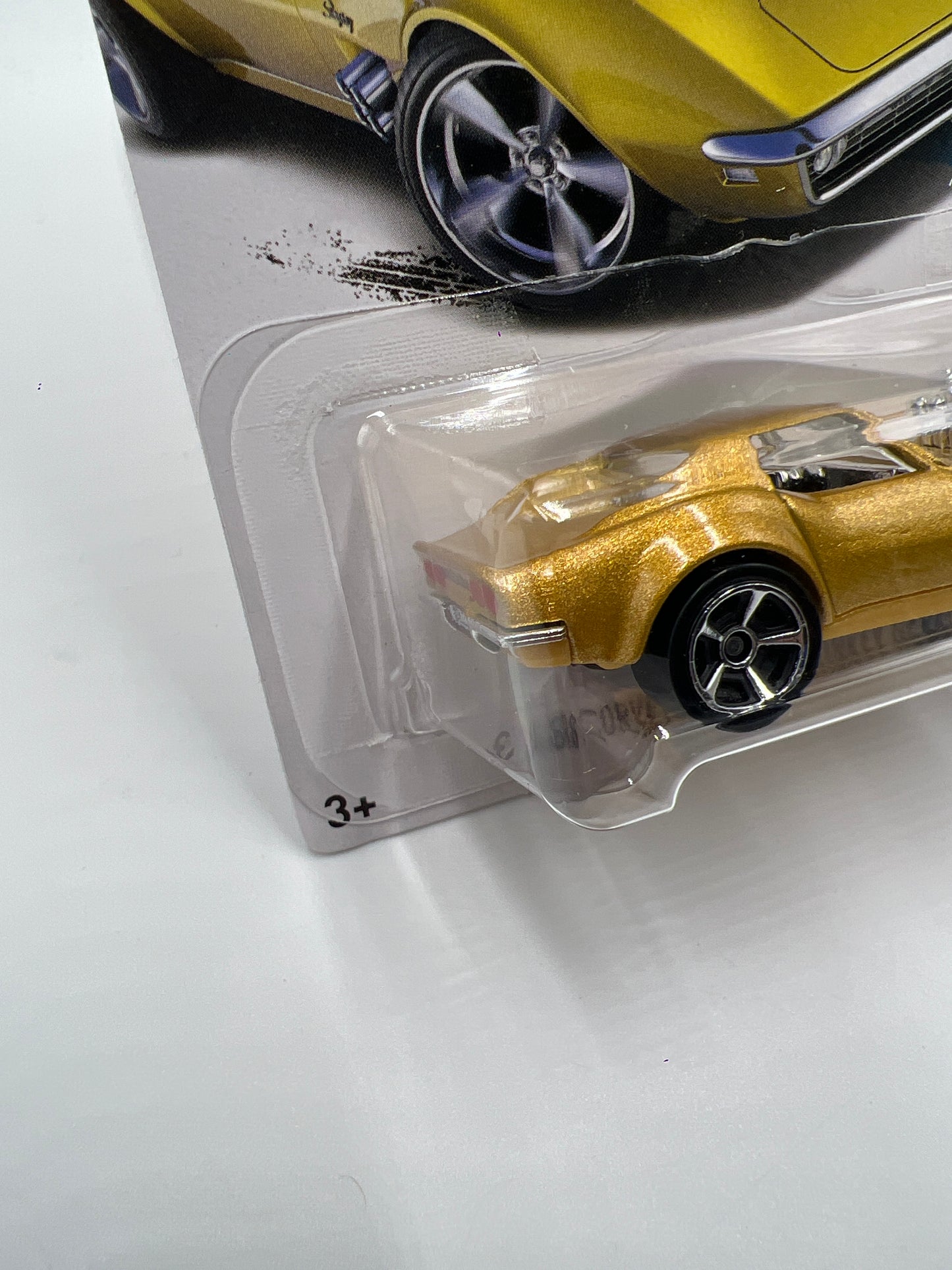 2017 Hot Wheels HW Screen Time #99 68 Corvette Gas Monkey Garage Gold 12G