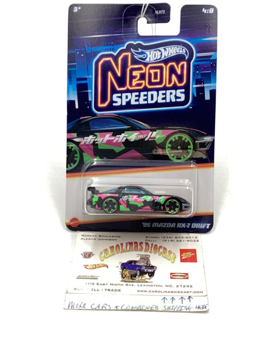 Hot wheels Neon Speeders 95 Mazda RX-7 Drift