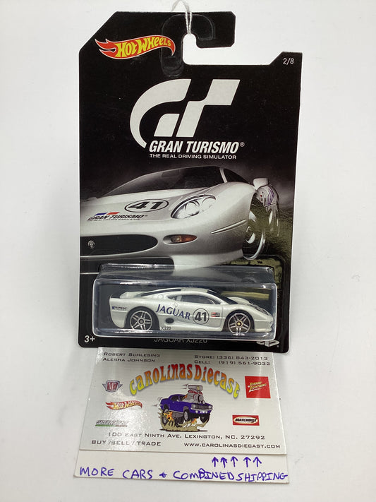 Hot Wheels Gran Turismo #2 Jaguar XJ220 White 152C