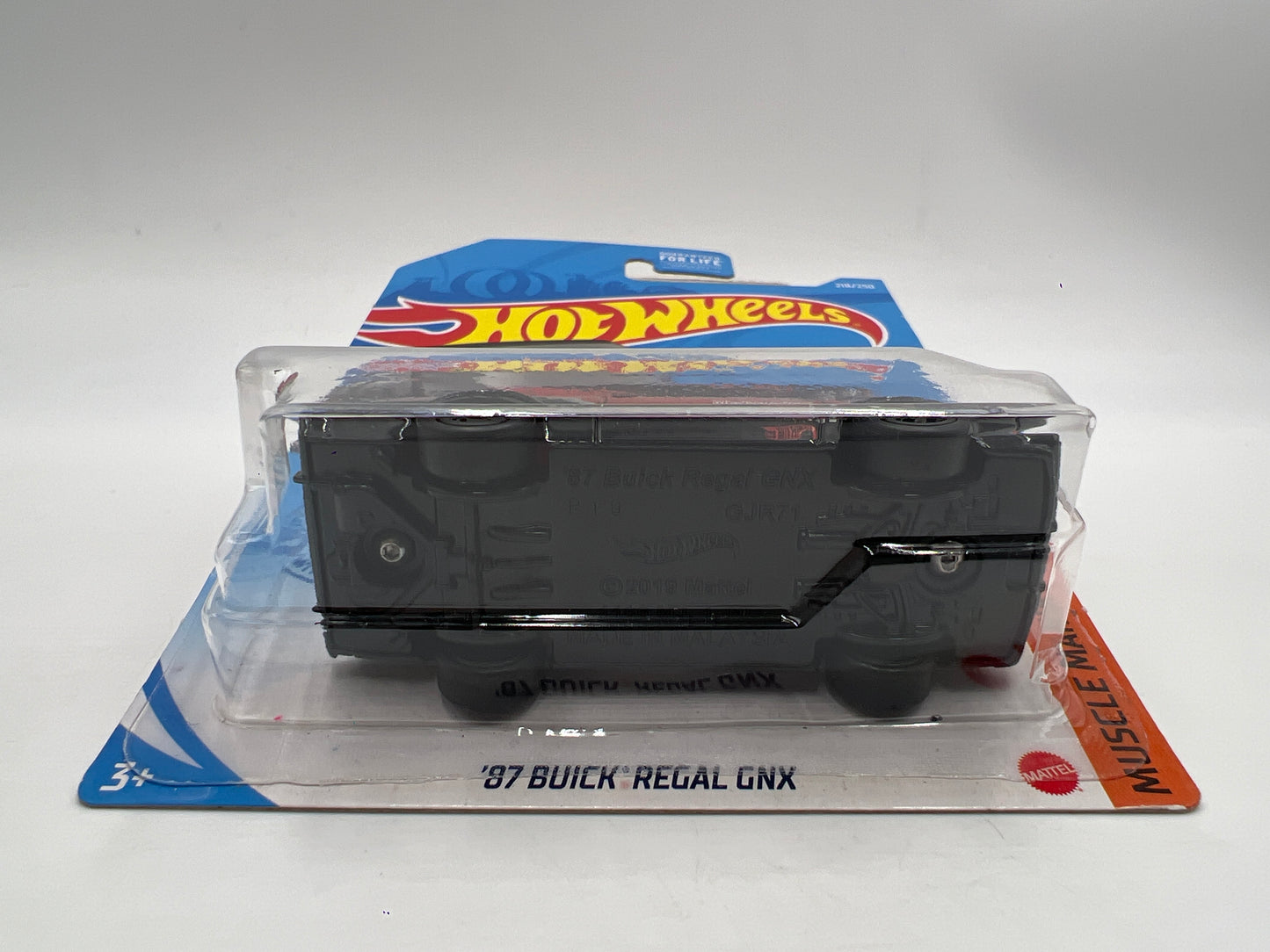 Hot Wheels 87 Buick Regal GNX Black Wheel Swap Custom On Card W/Protector SR